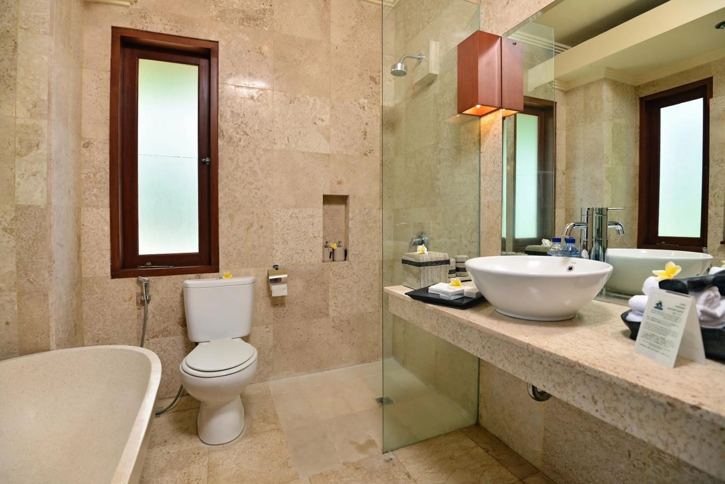 Bathroom in Villa Lidwina by Nagisa Bali