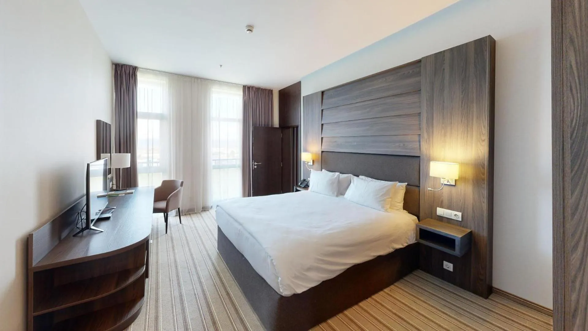 Bed in Premier Sofia Airport Hotel