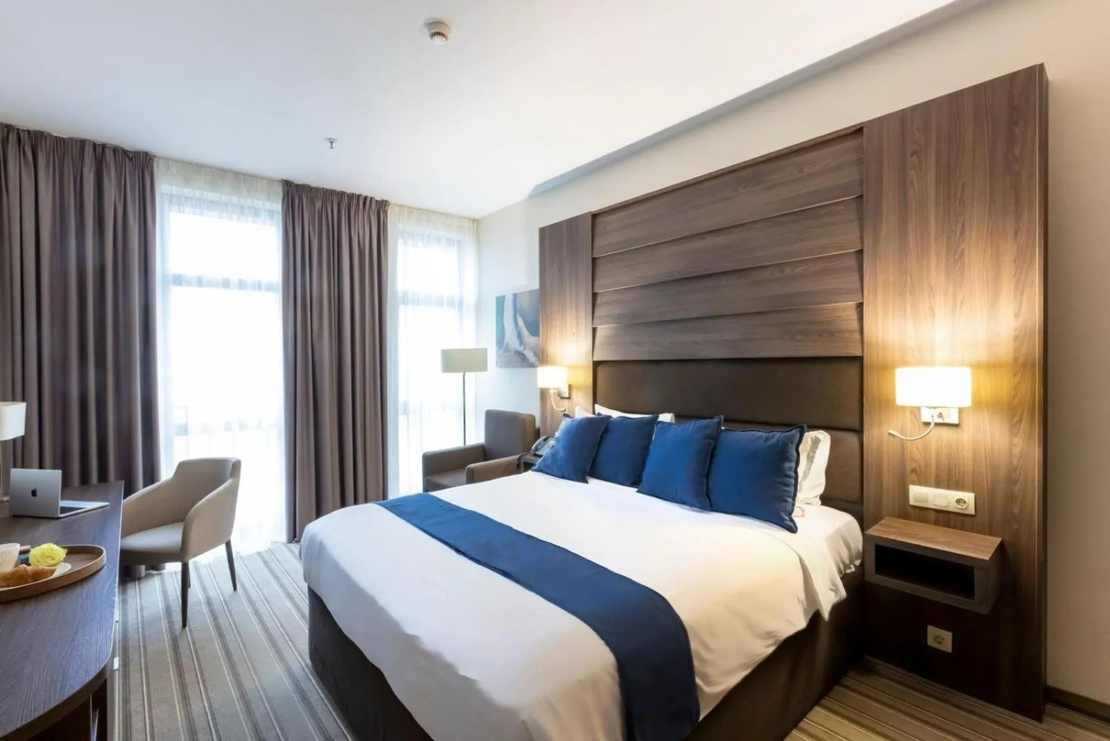 Bedroom, Bed in Premier Sofia Airport Hotel