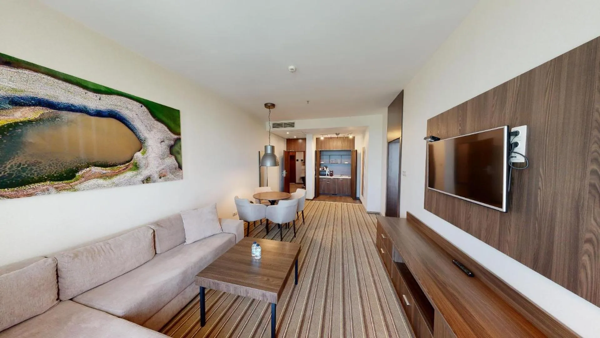 Communal lounge/ TV room in Premier Sofia Airport Hotel