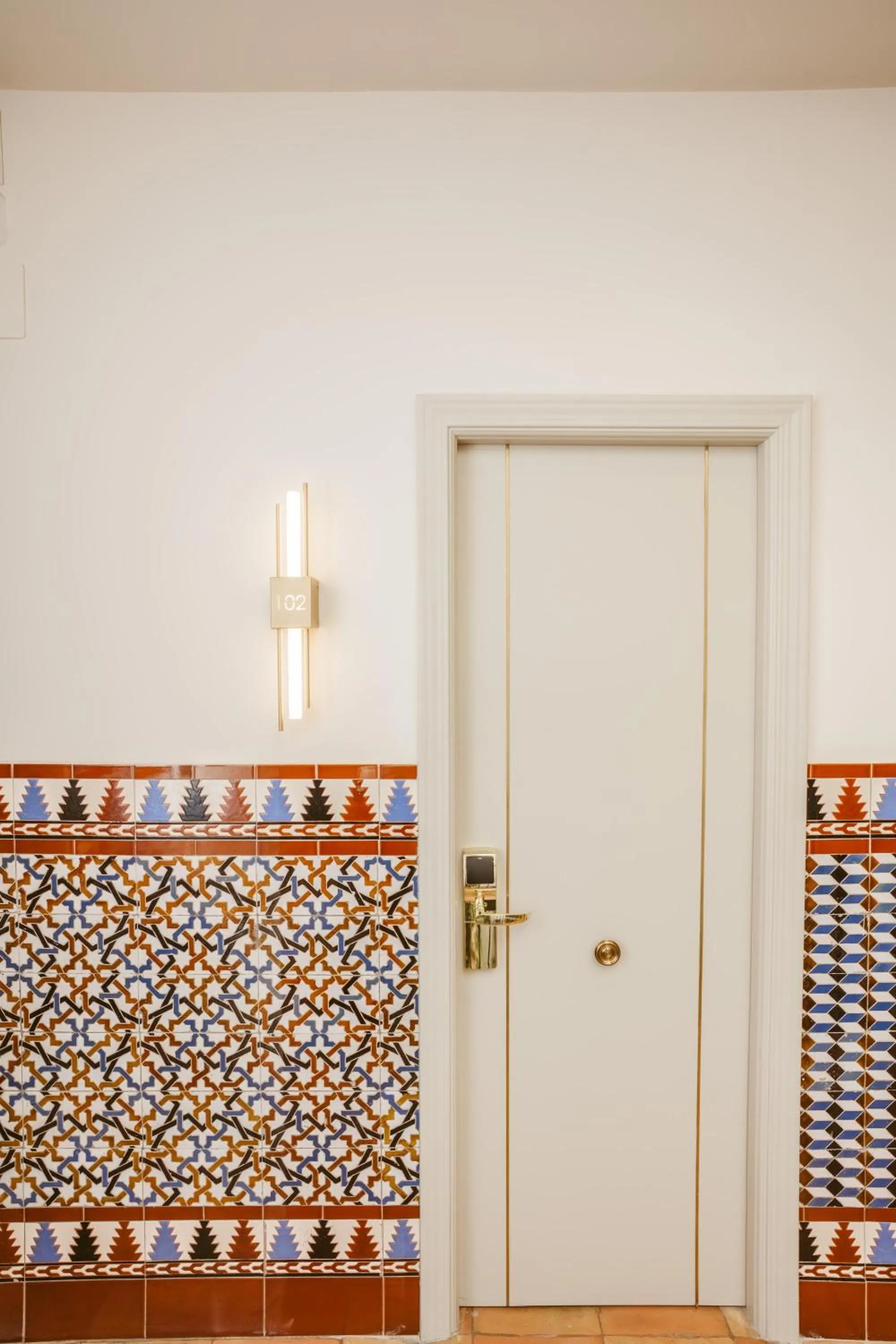 Decorative detail in Hotel Boutique Casas de Santa Cruz