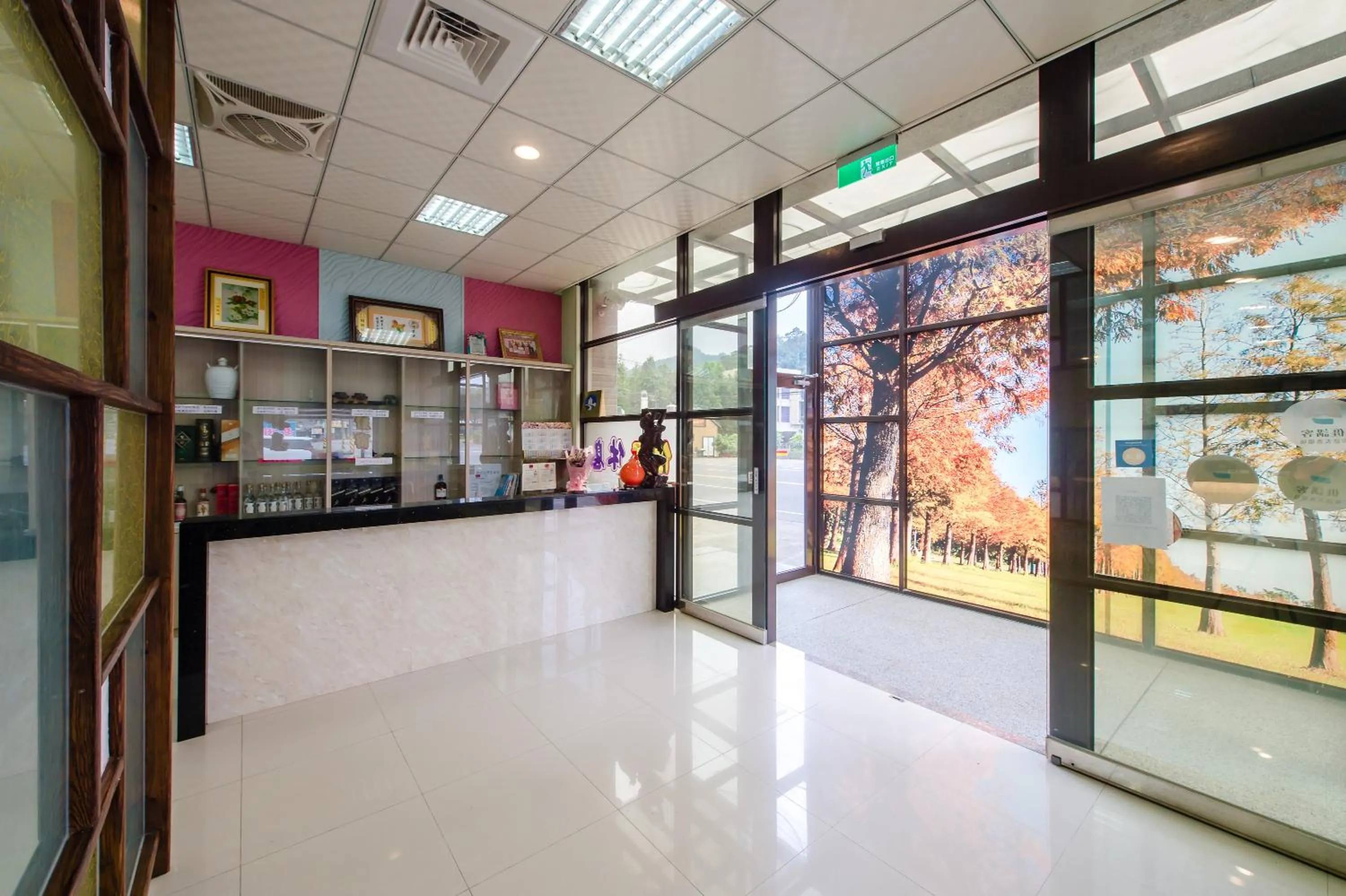 Lobby or reception in Quan Ming B&B