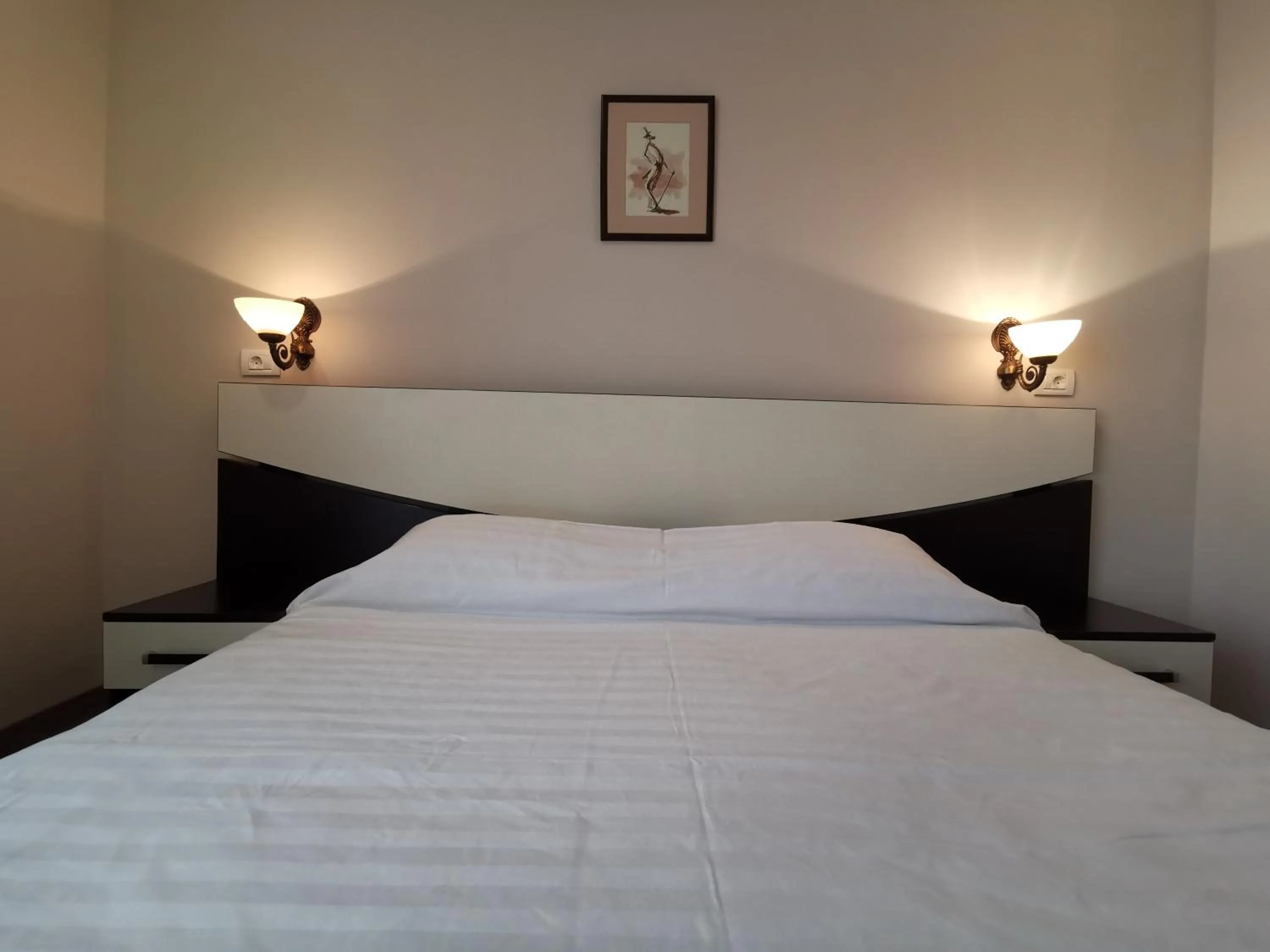 Bed in Hotel New Derby