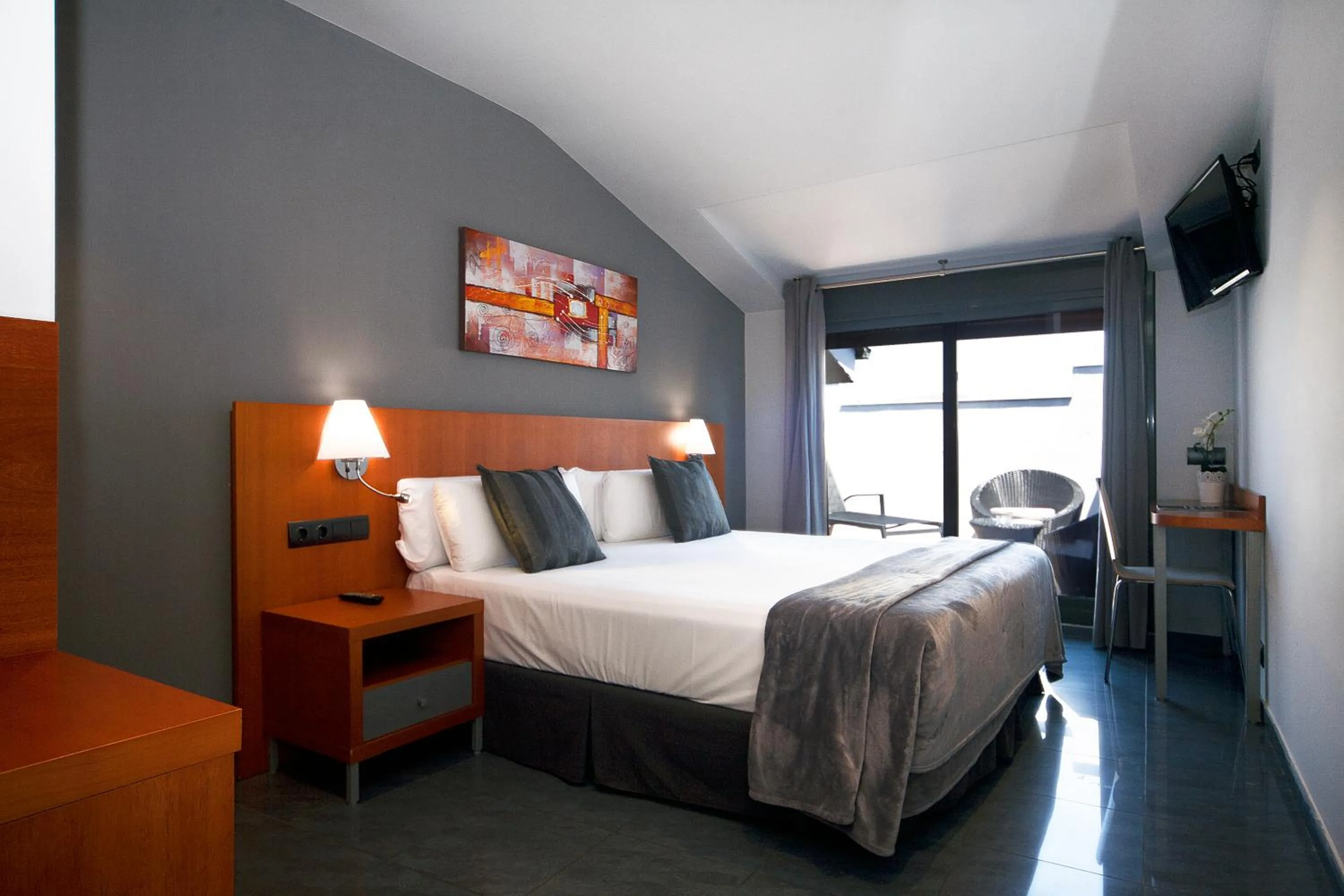 Bed in HOTEL SANT PERE ll HSPII