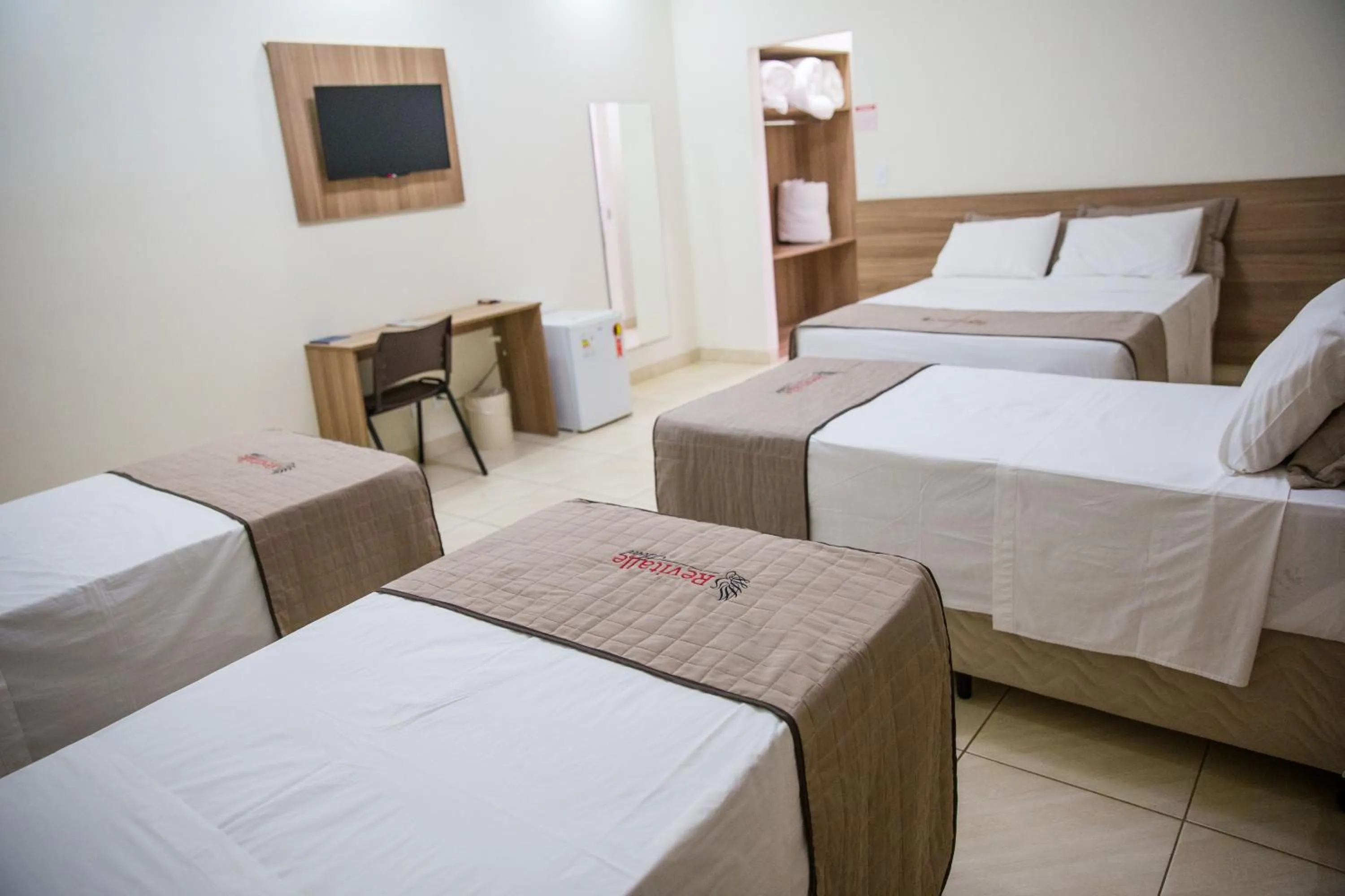 Bed in Revitalle Hotel