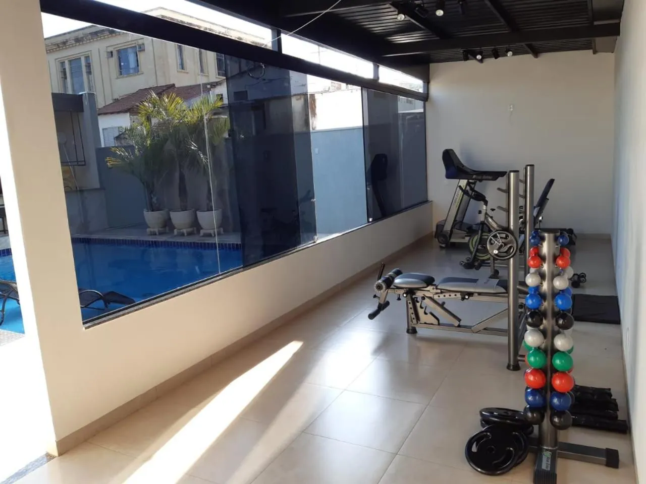Fitness centre/facilities in Revitalle Hotel