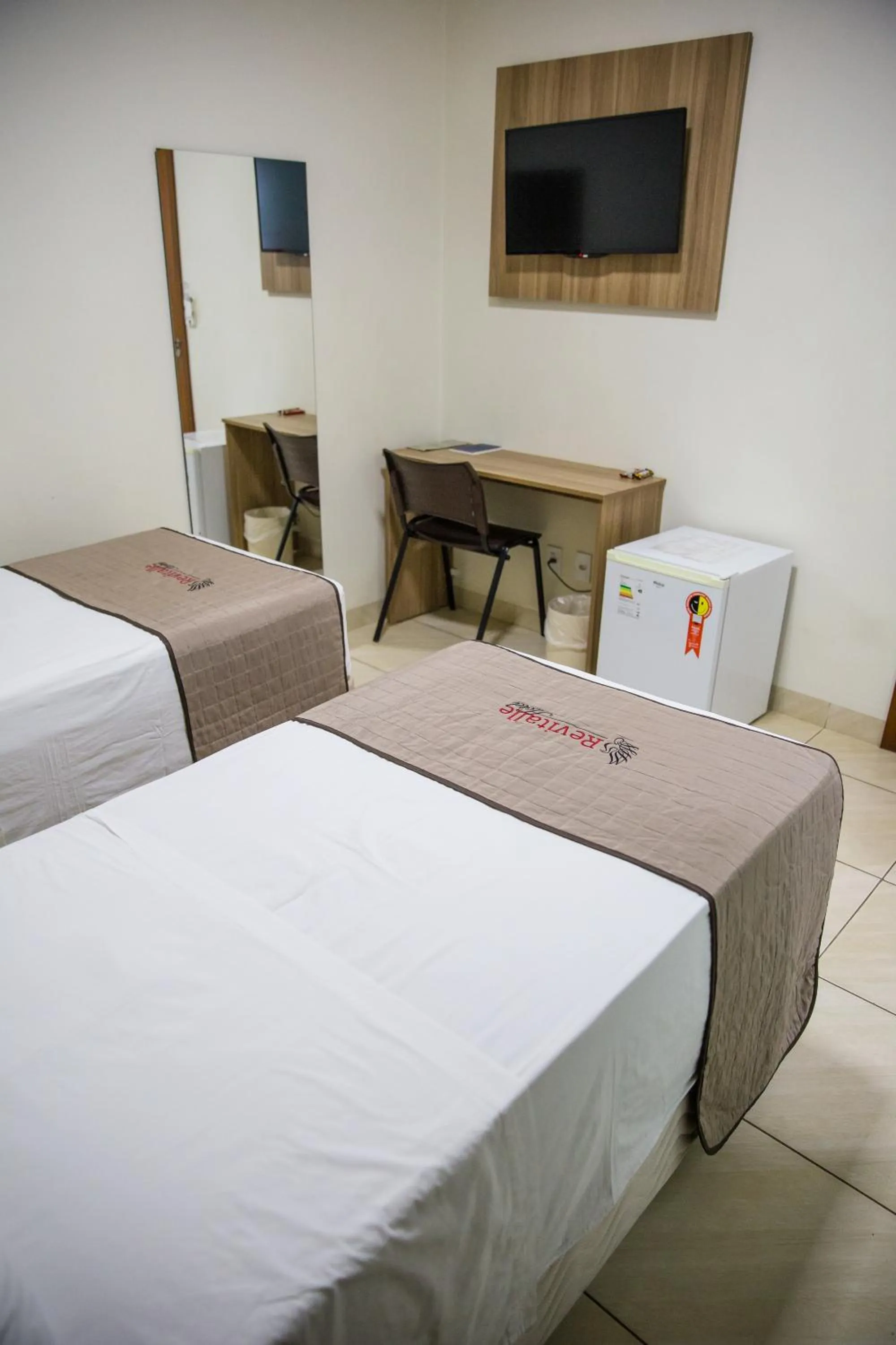 Bed in Revitalle Hotel