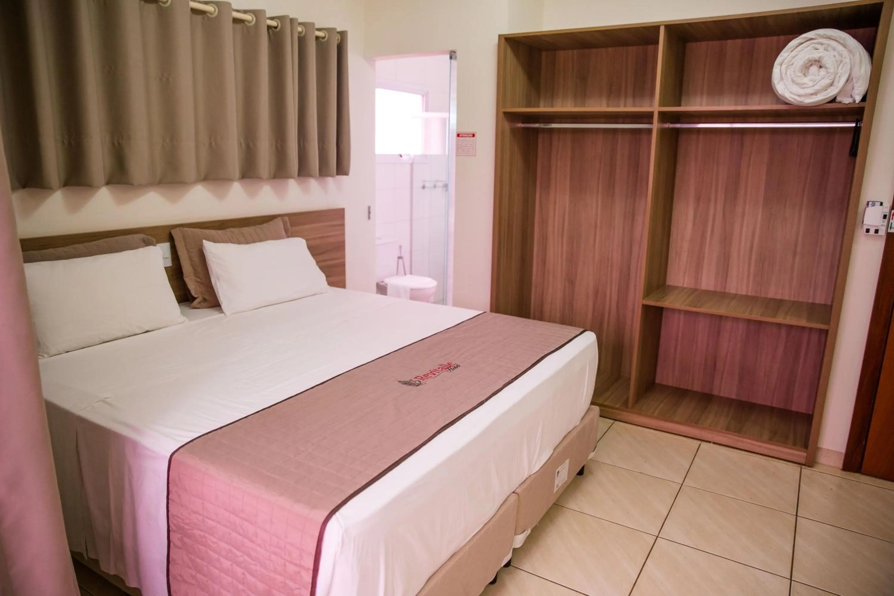 Bed in Revitalle Hotel