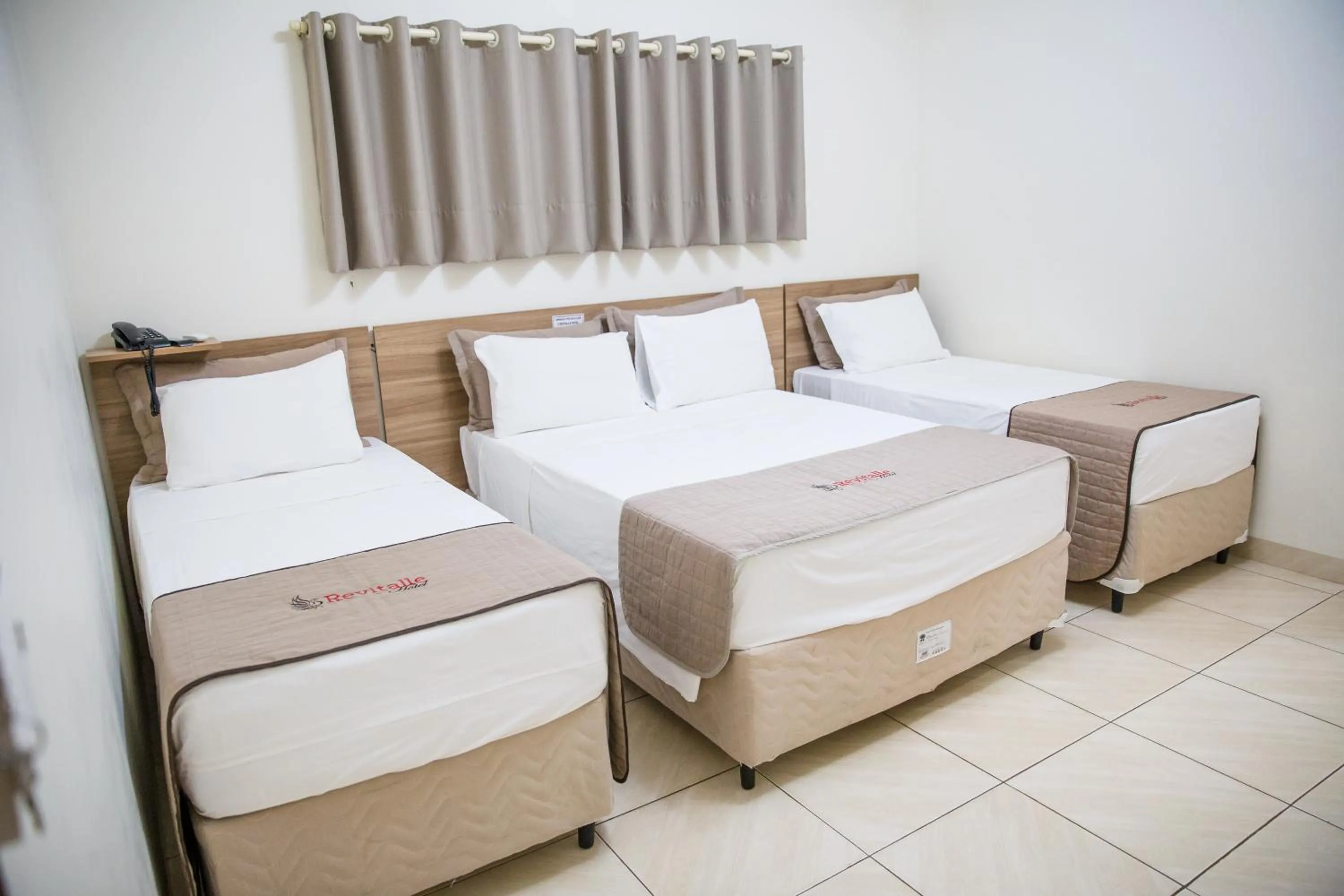 Bed in Revitalle Hotel