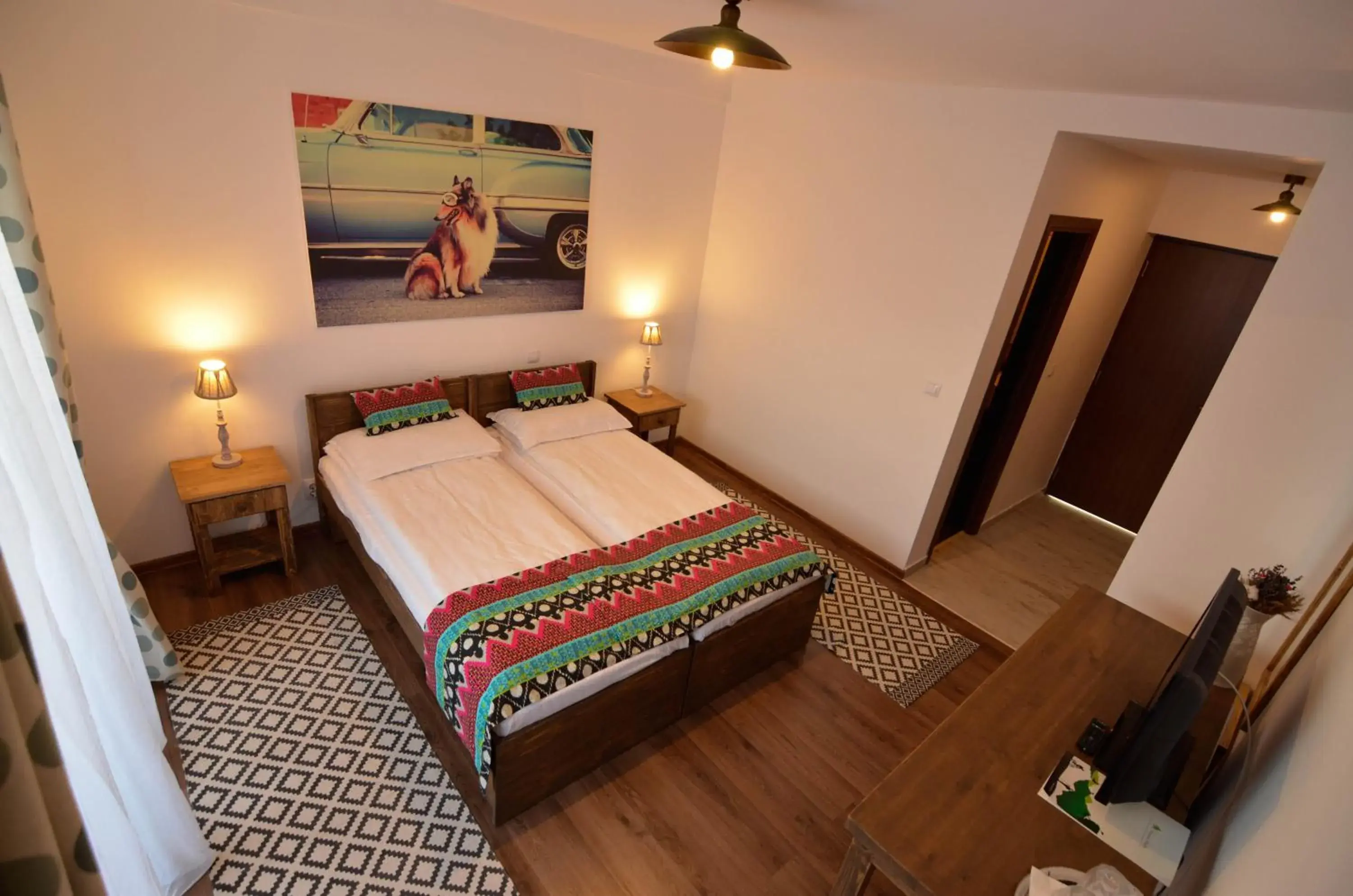 Double and Twin Room - single occupancy - Disability Access in Pensiunea Banffy Double and Twin Room - single occupancy - Disability Access in Pensiunea Banffy