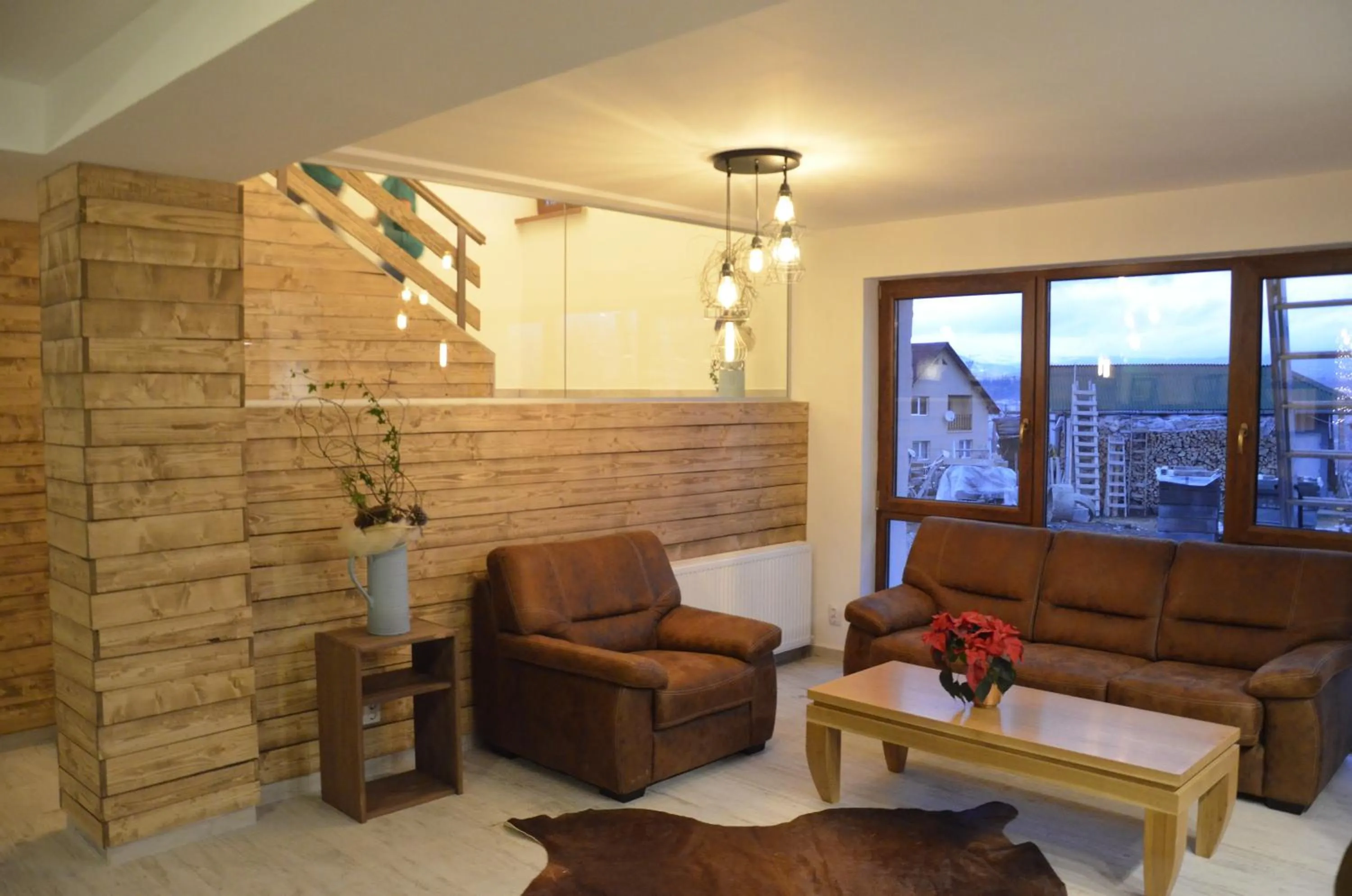 Living room in Pensiunea Banffy