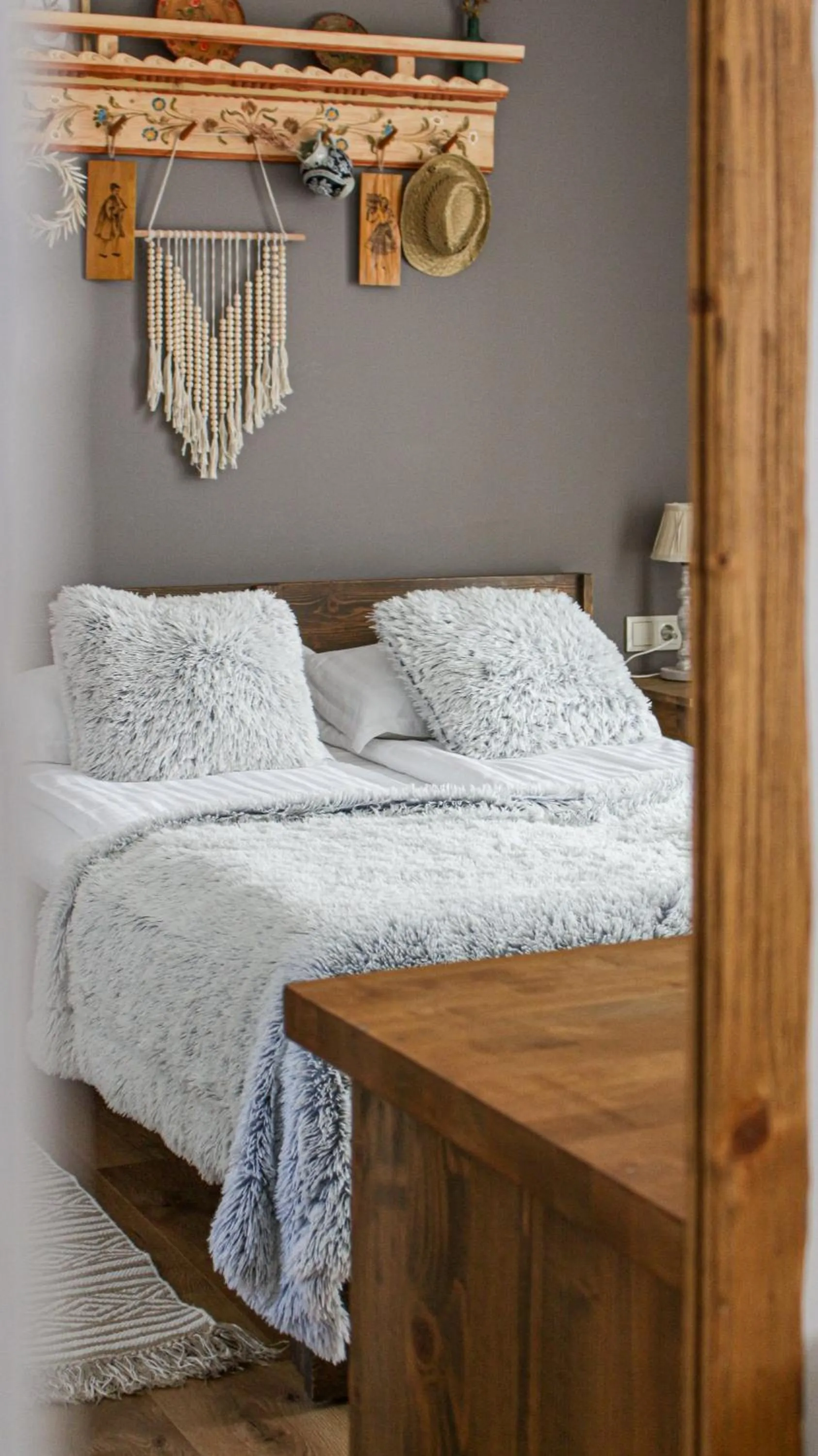 Bed in Pensiunea Banffy