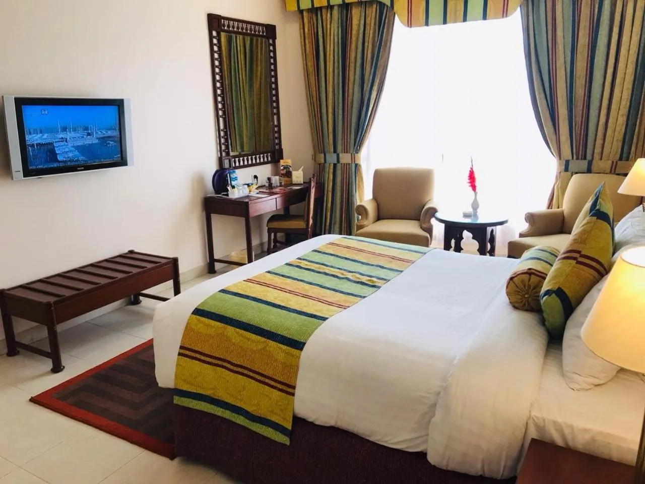 Bed in Beach Luxury Hotel