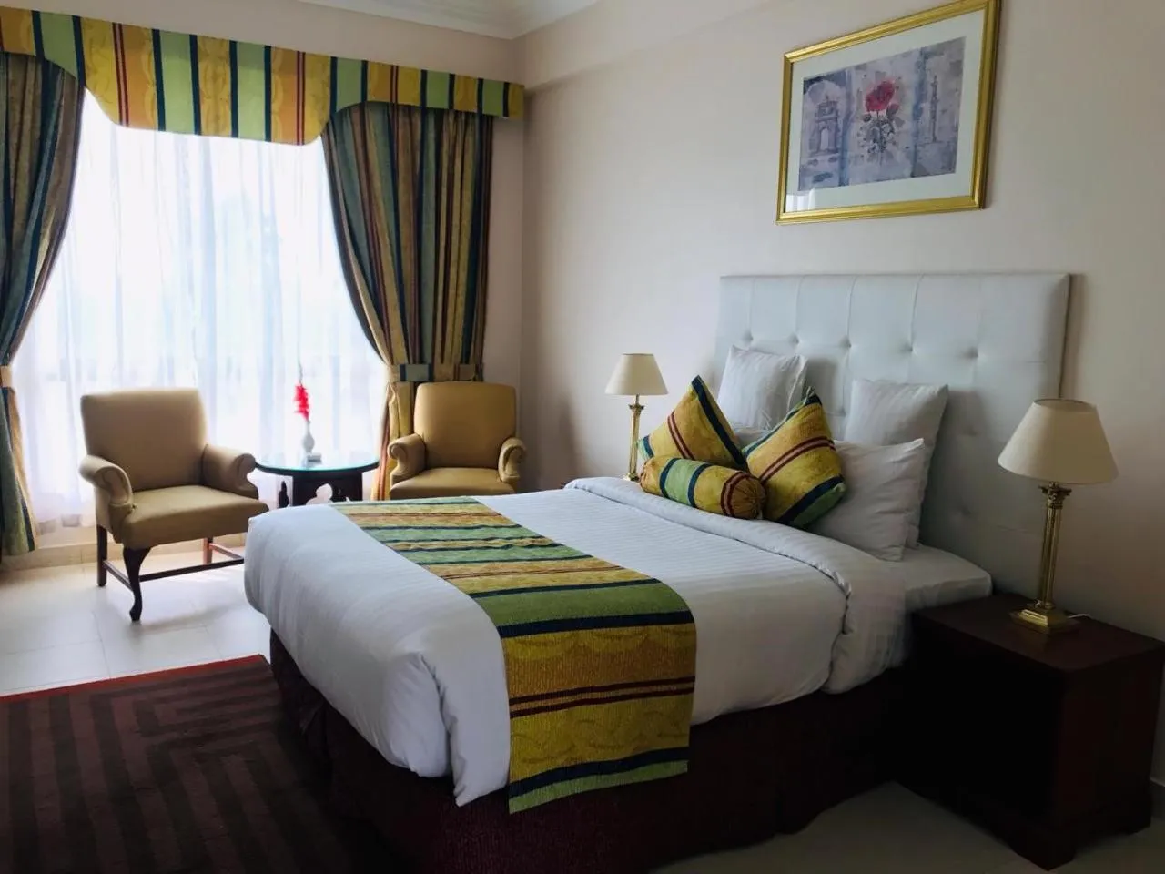 Bed in Beach Luxury Hotel