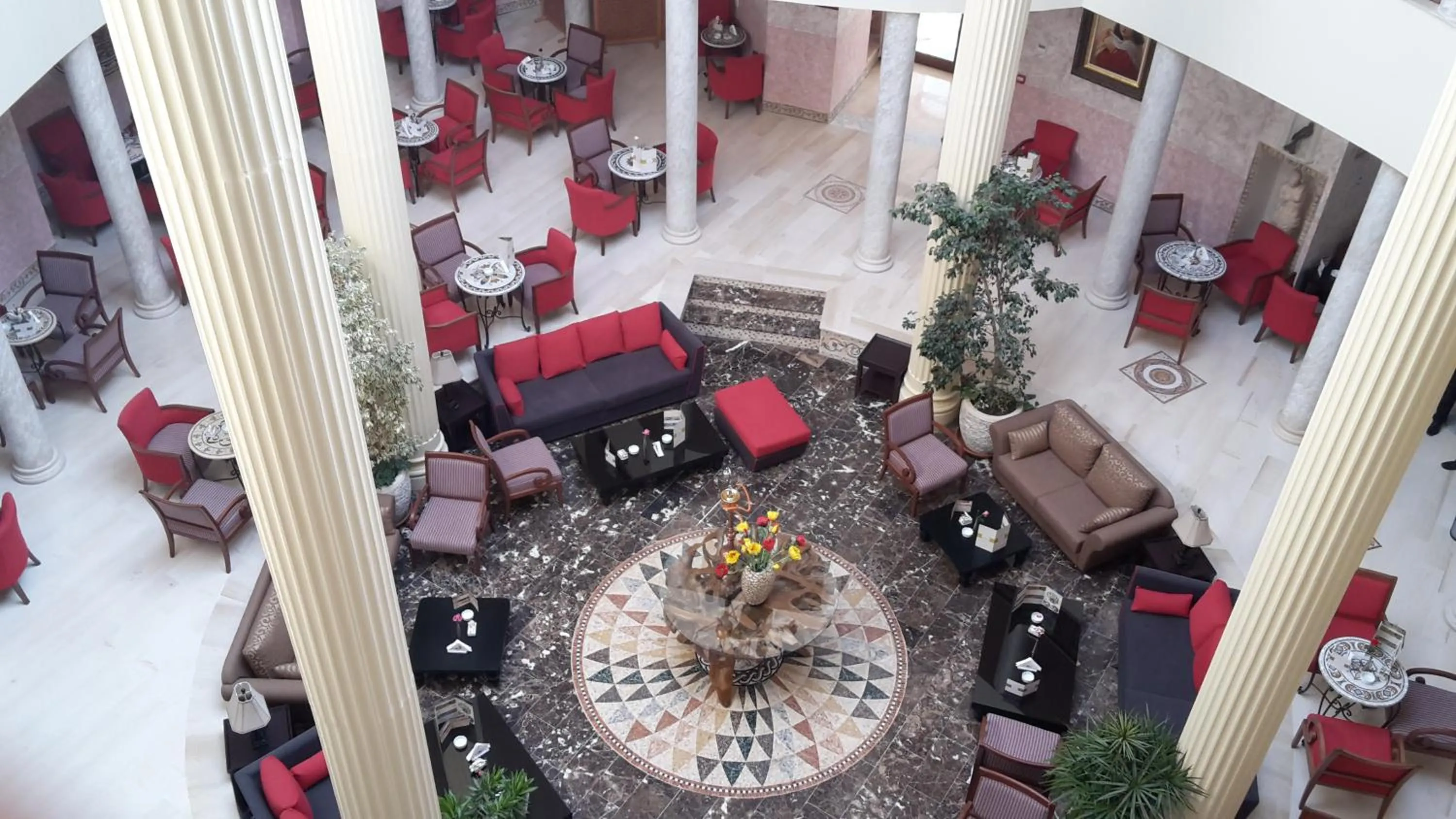 Lobby or reception in Hotel Julius