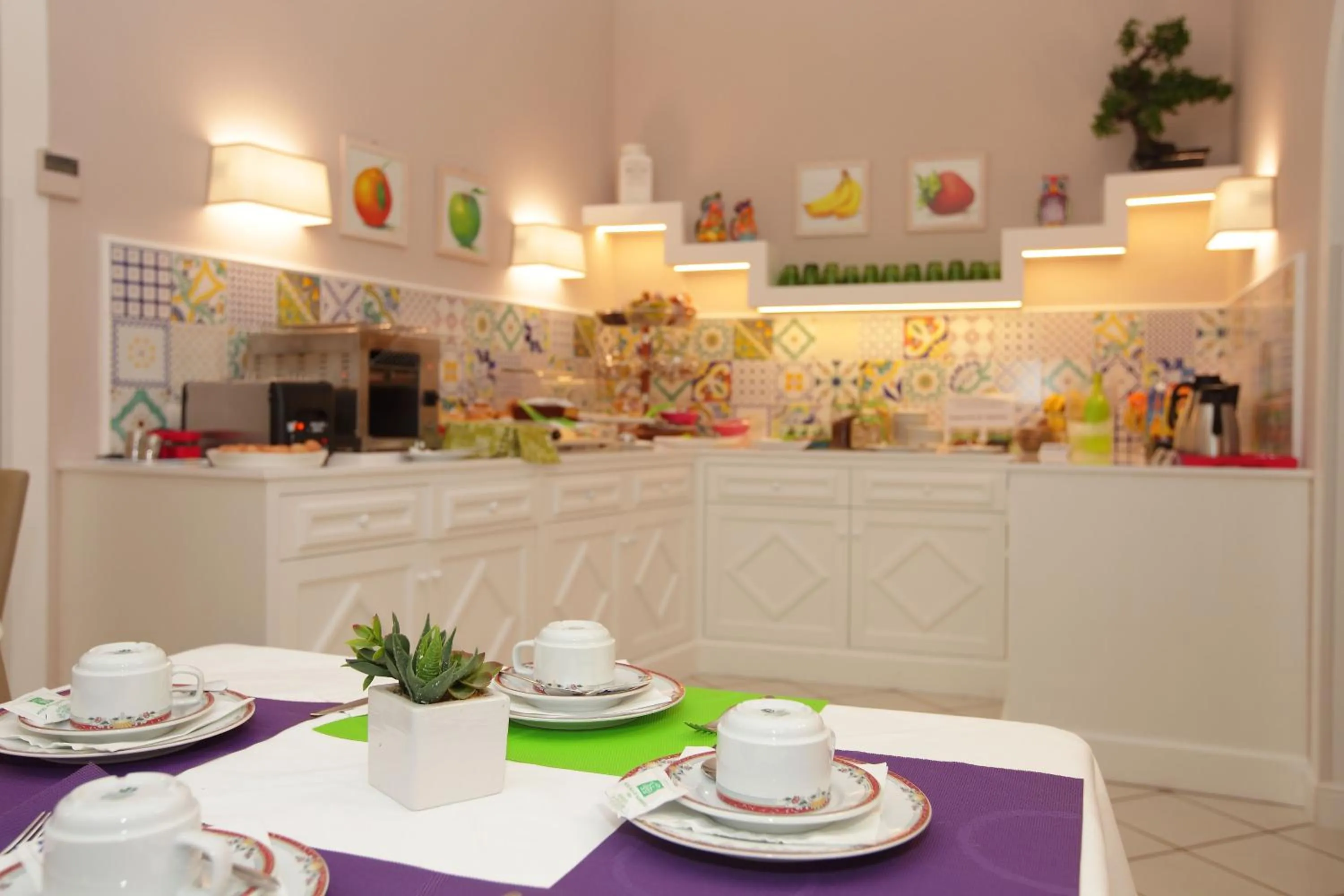 Continental breakfast in Hotel Villa Di Sorrento