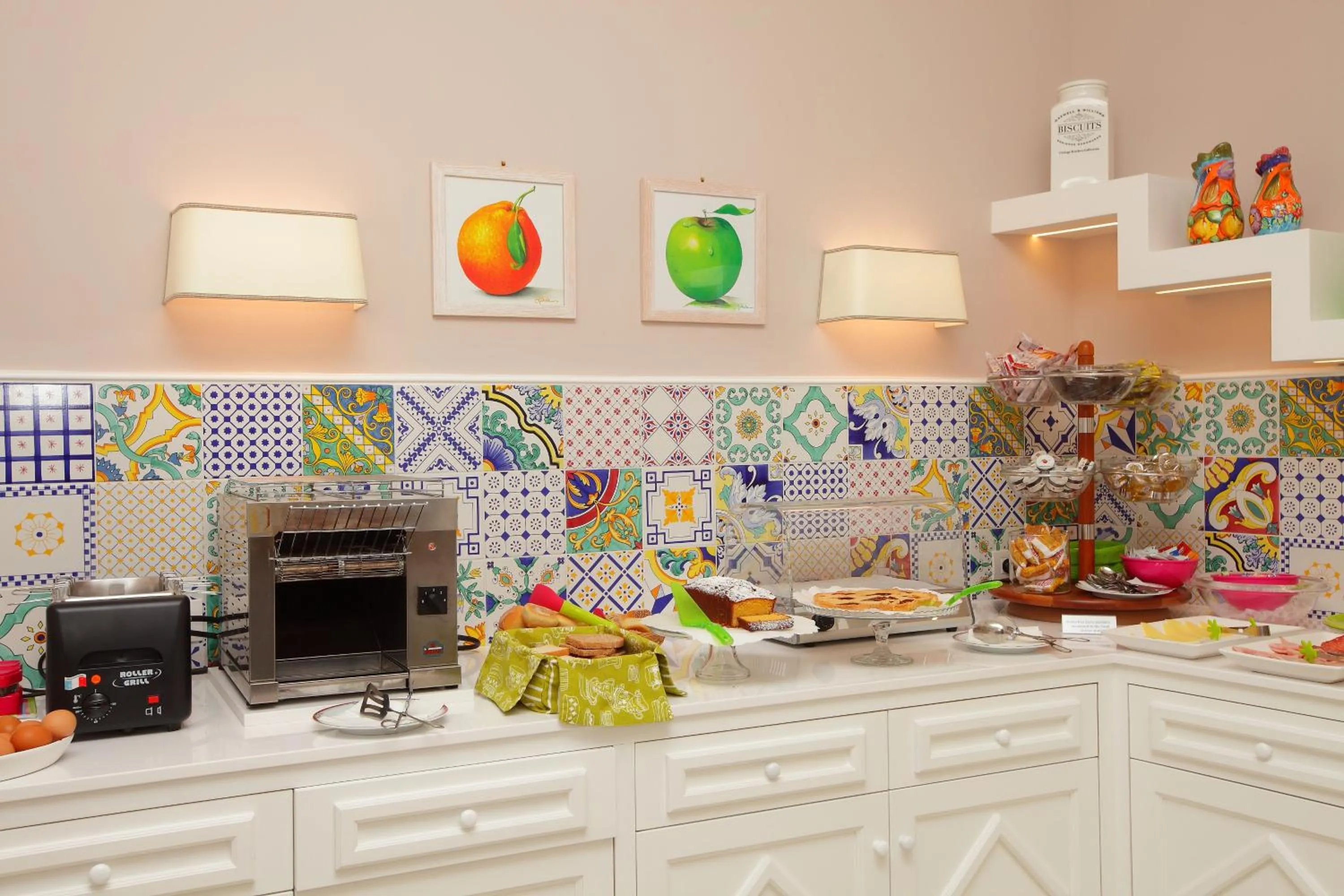 Continental breakfast in Hotel Villa Di Sorrento