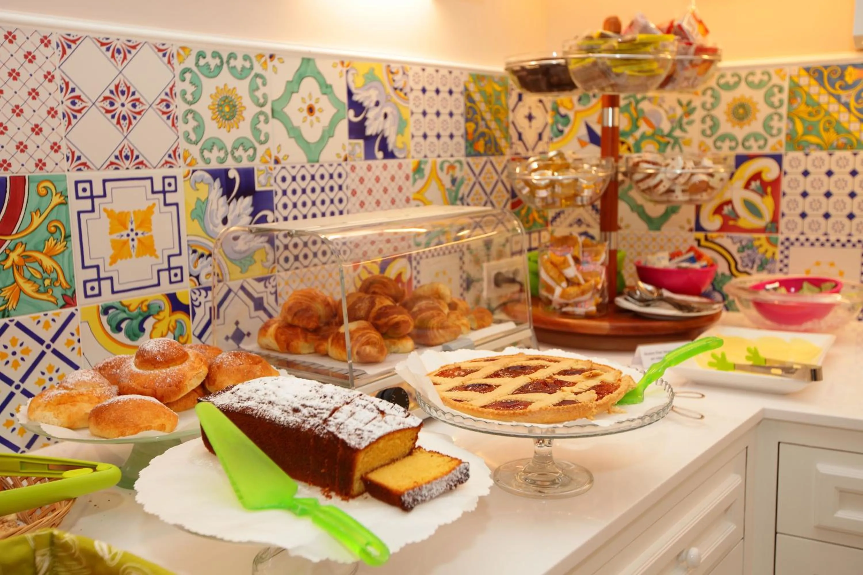 Continental breakfast in Hotel Villa Di Sorrento