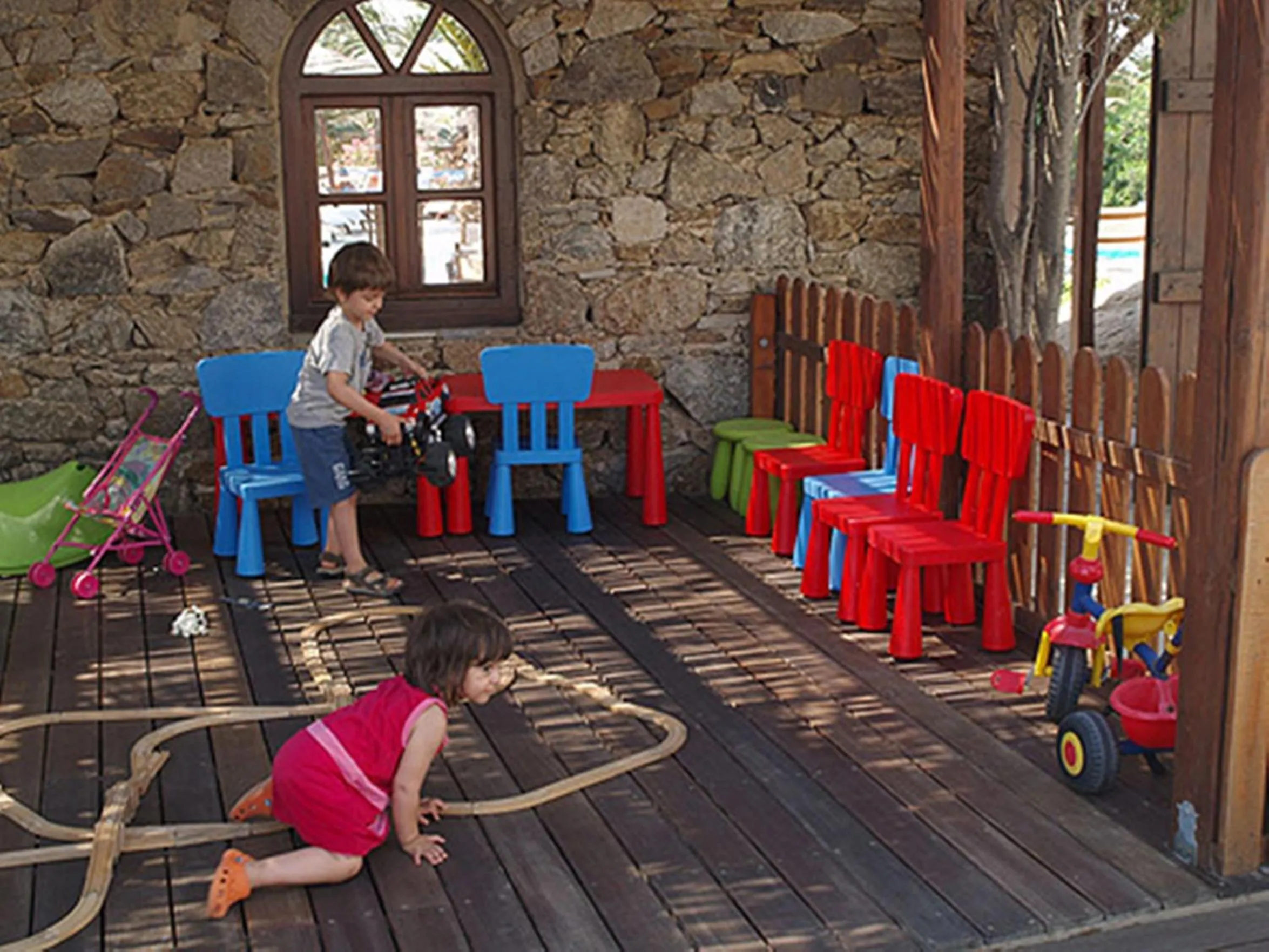 Children play ground in Zephyros