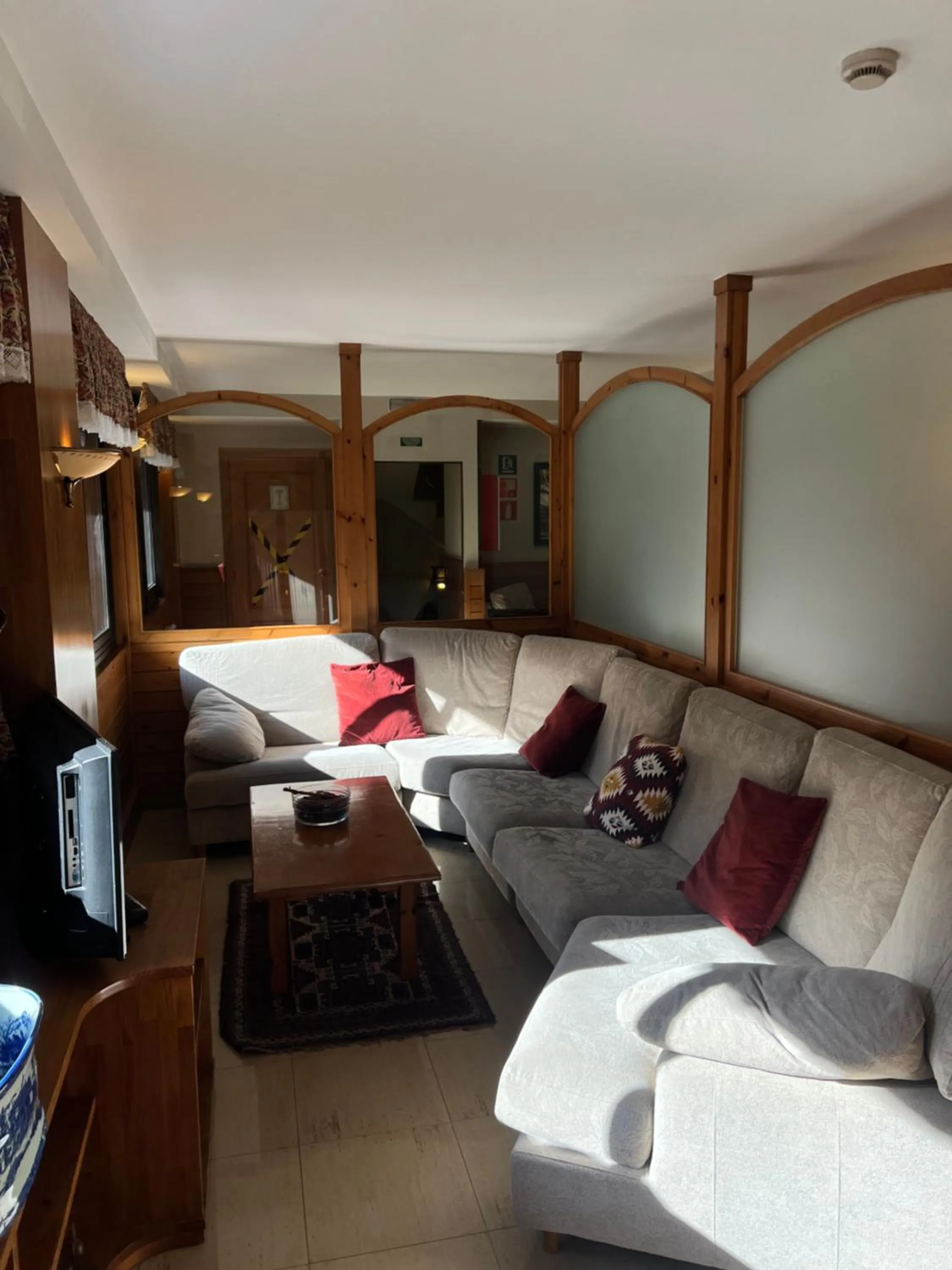 Seating area in Petit Hotel