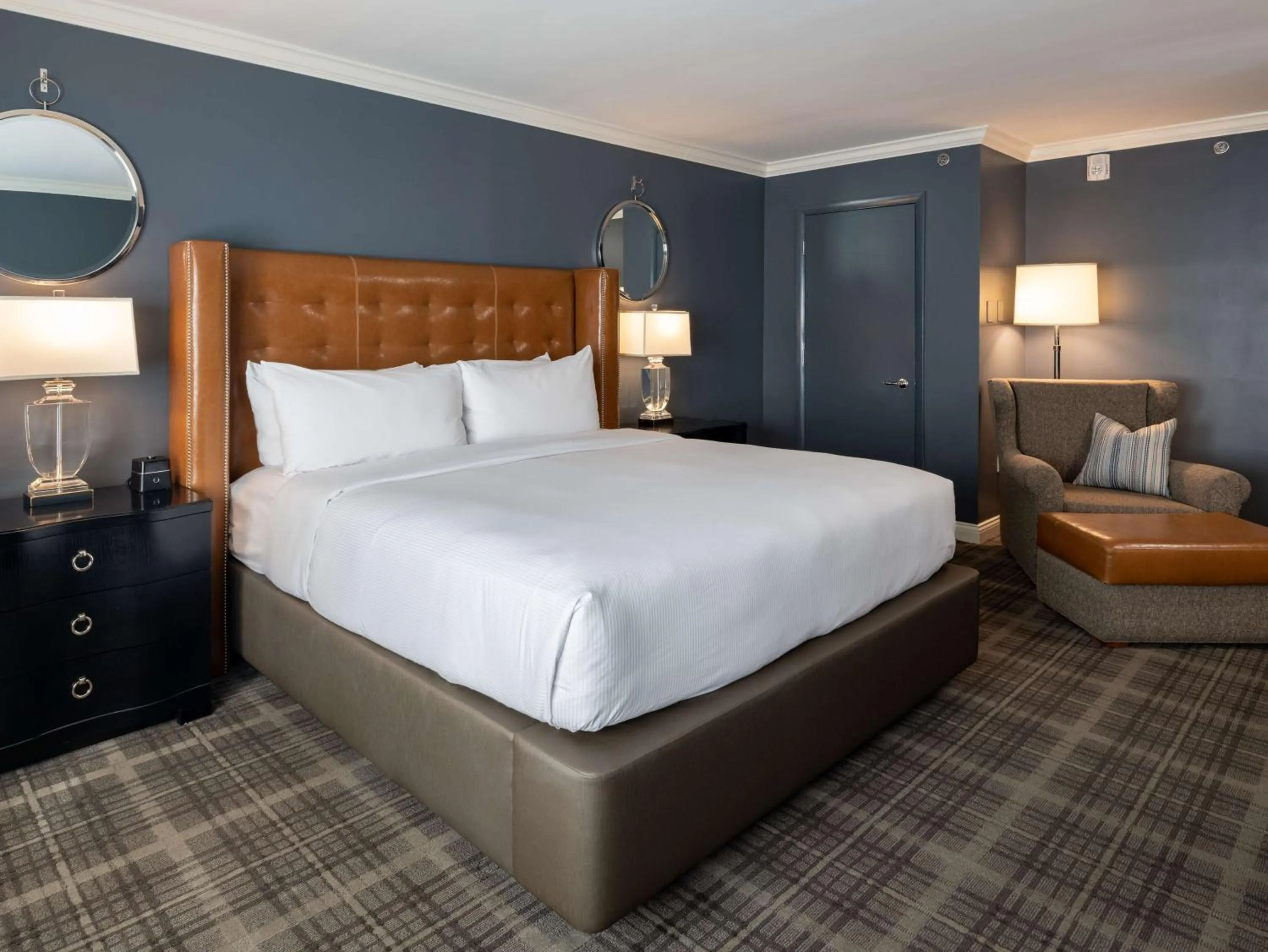 Bed in The Campbell House Lexington, Curio Collection by Hilton