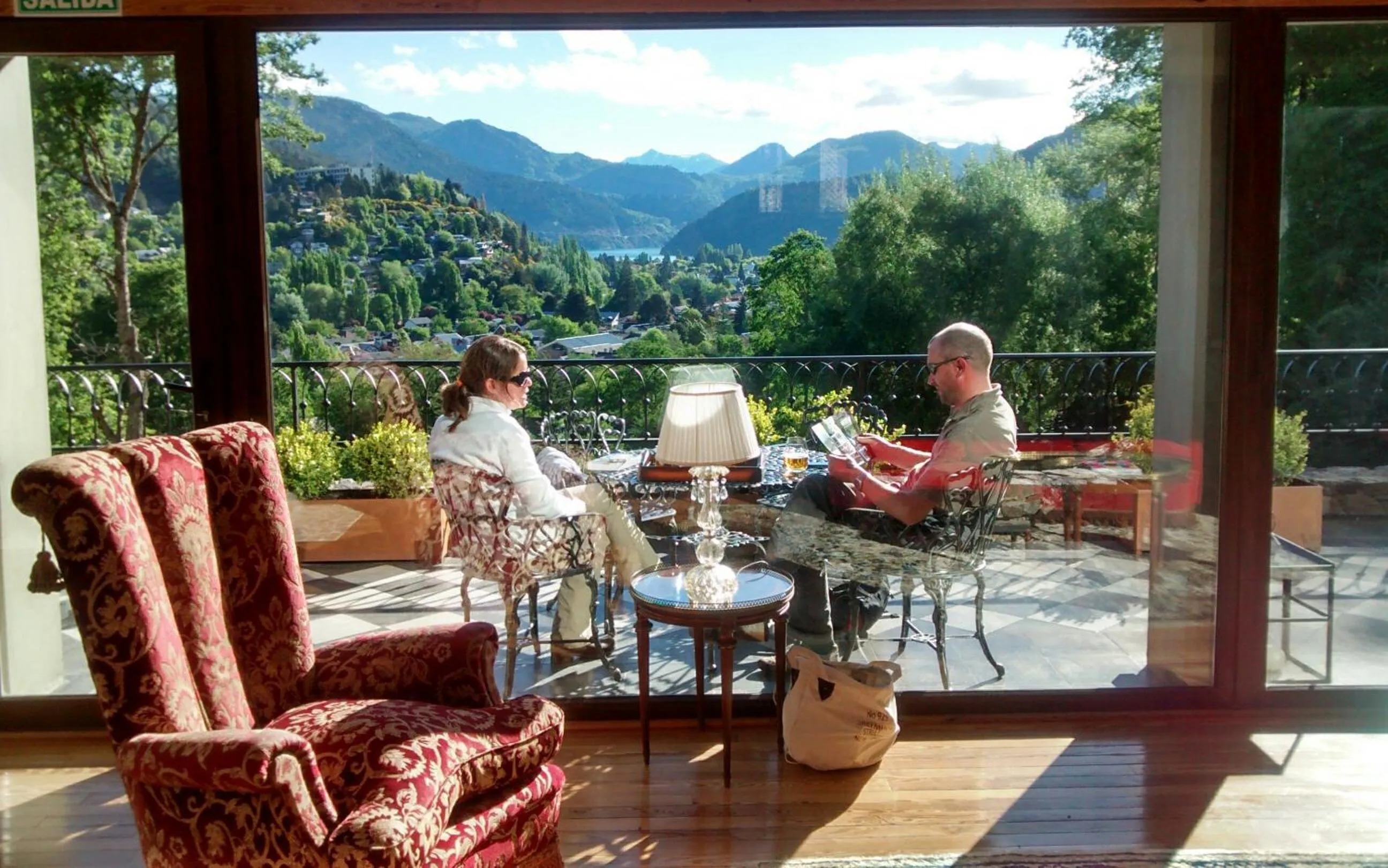 Patio in Paraíso Casa de Montaña
