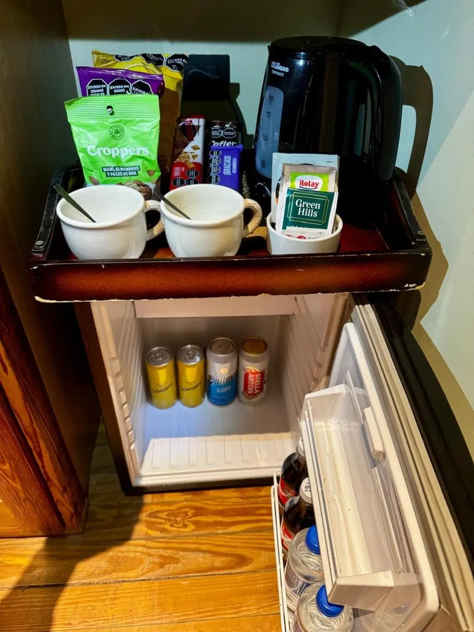 minibar in Paraíso Casa de Montaña