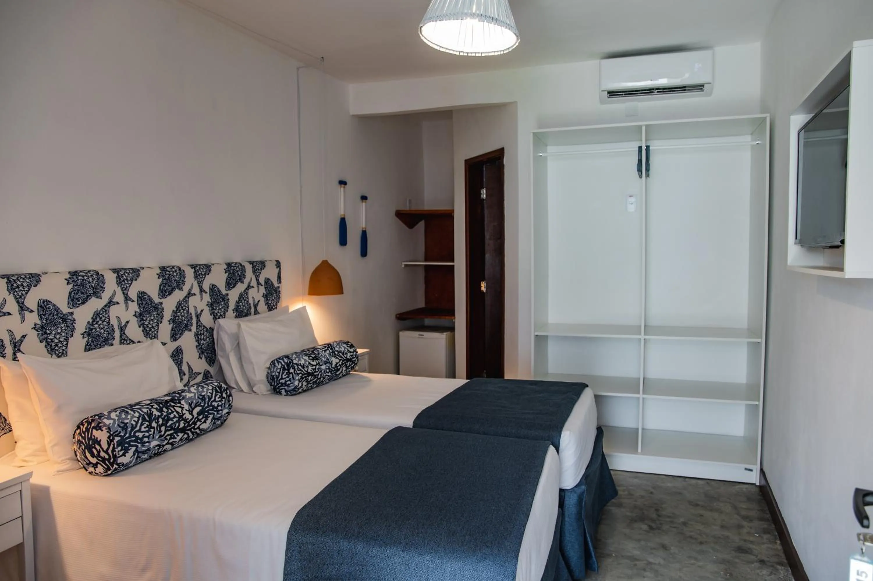 Bed in Pousada Aldeola by Slaviero Hotéis