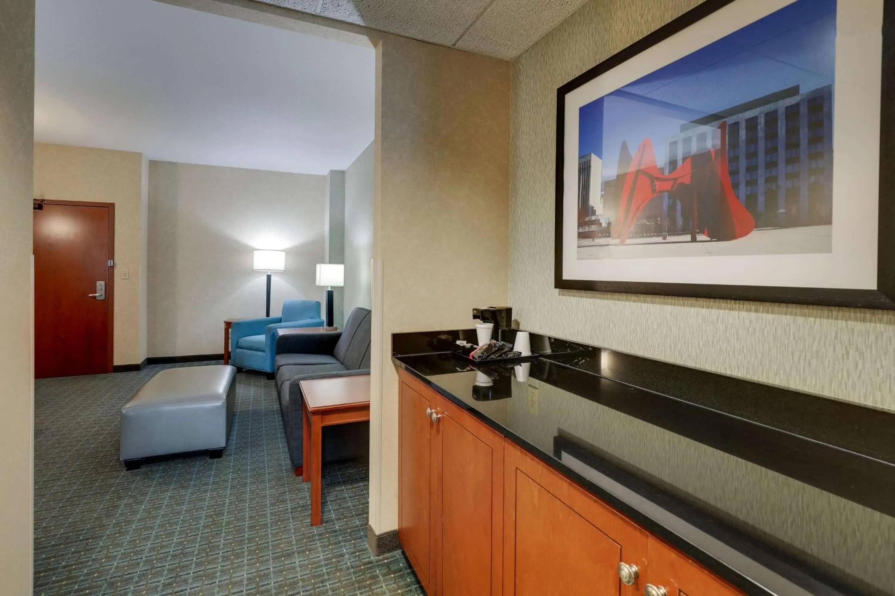 Bedroom in Drury Inn & Suites Grand Rapids