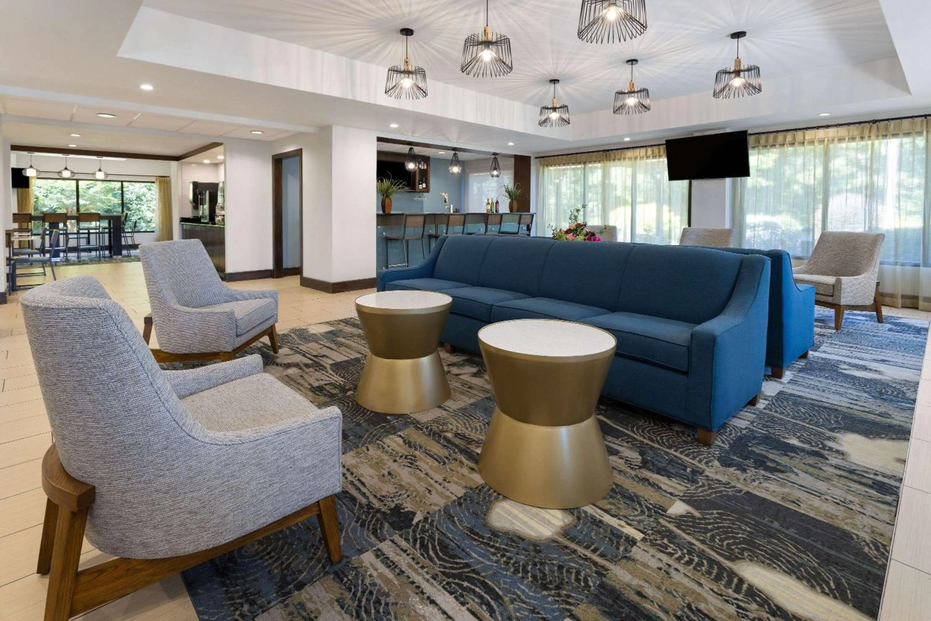 Lobby or reception in La Quinta by Wyndham LaGrange / I-85