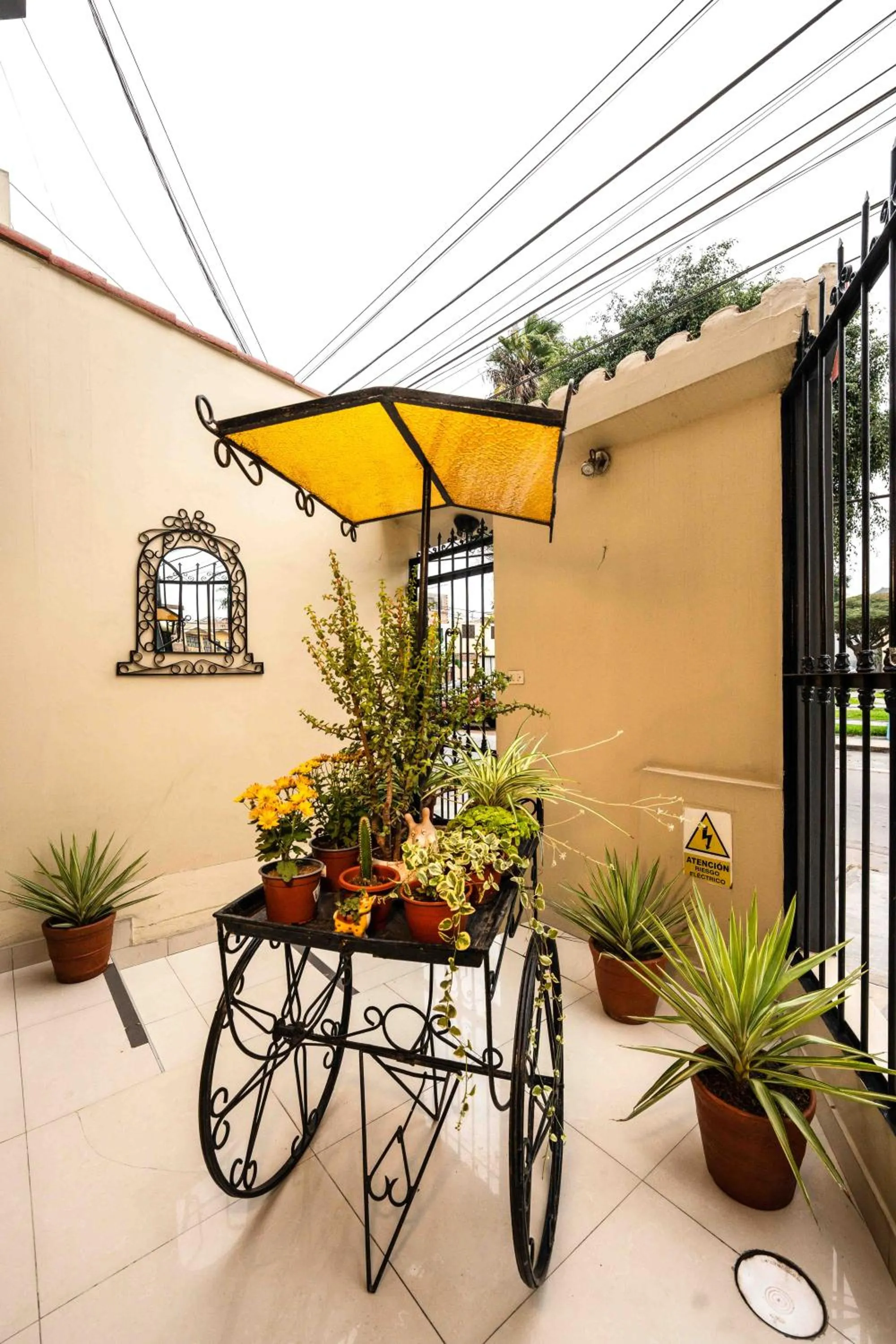 Garden in Hotel Manhattan Inn Airport