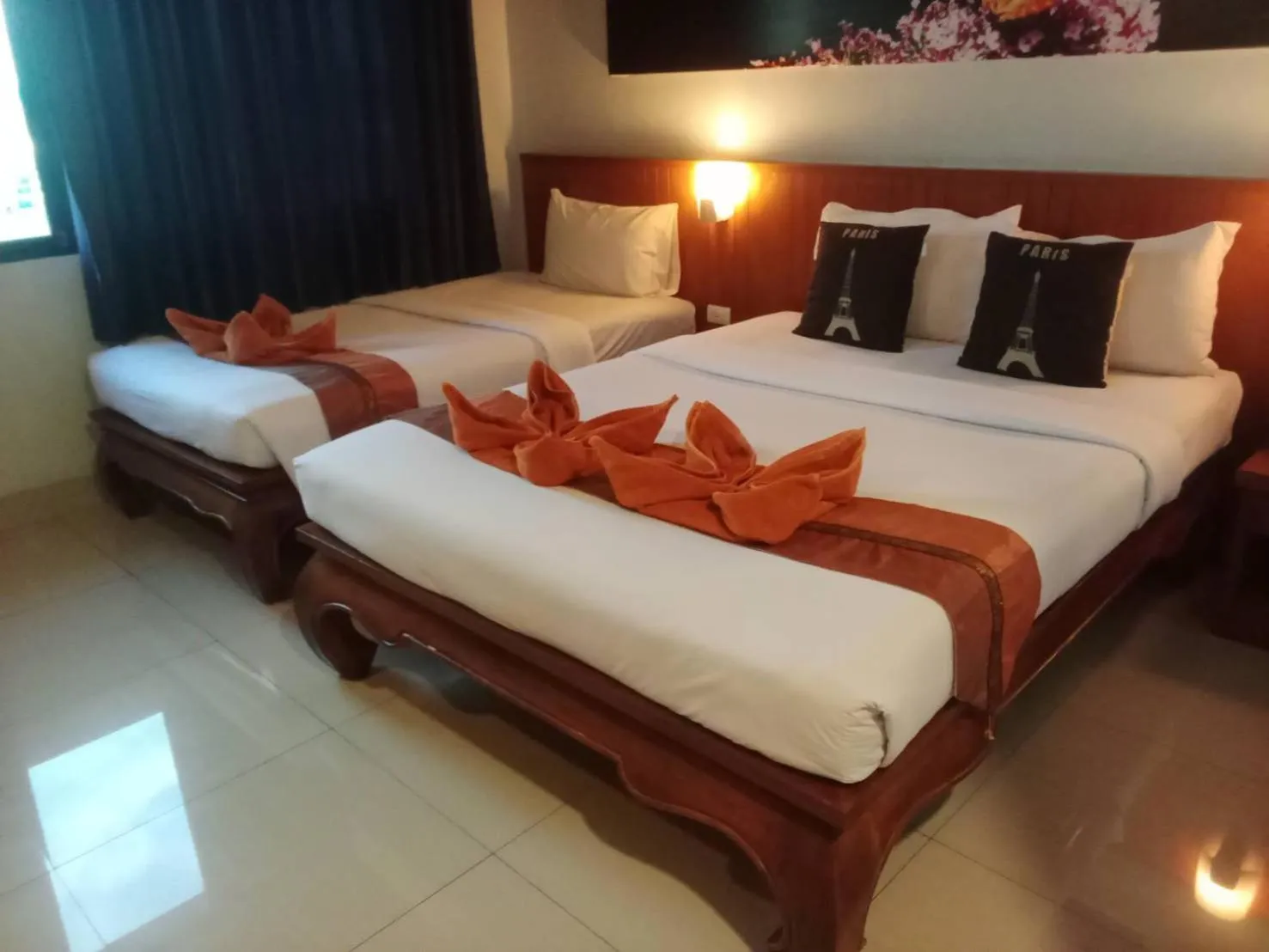 Bed in K2 Hotel @ Airport