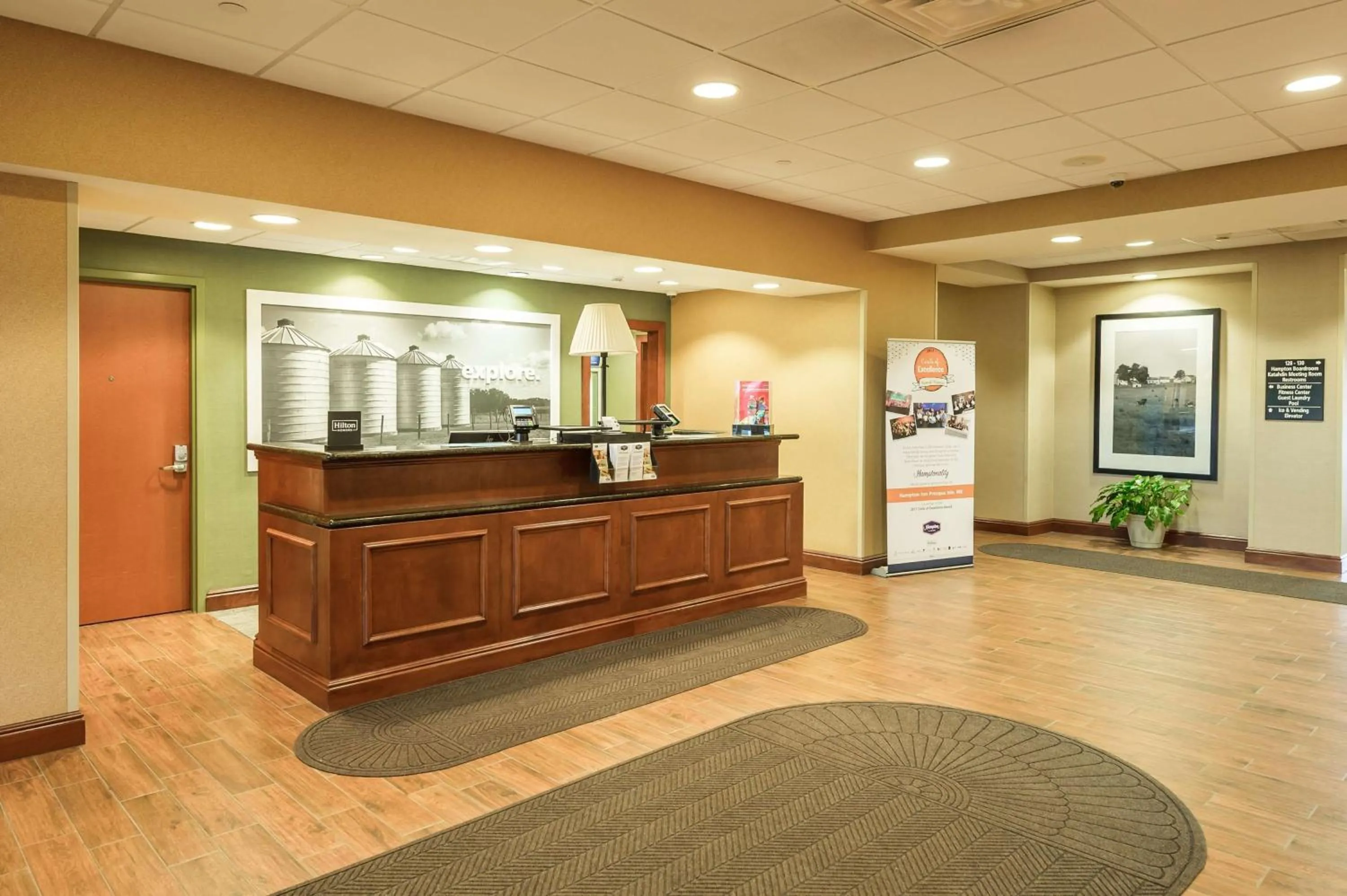 Lobby or reception in Hampton Inn Presque Isle