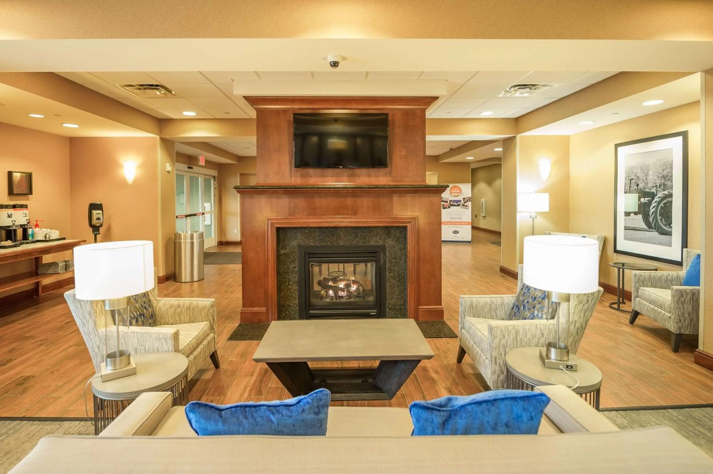 Lobby or reception in Hampton Inn Presque Isle