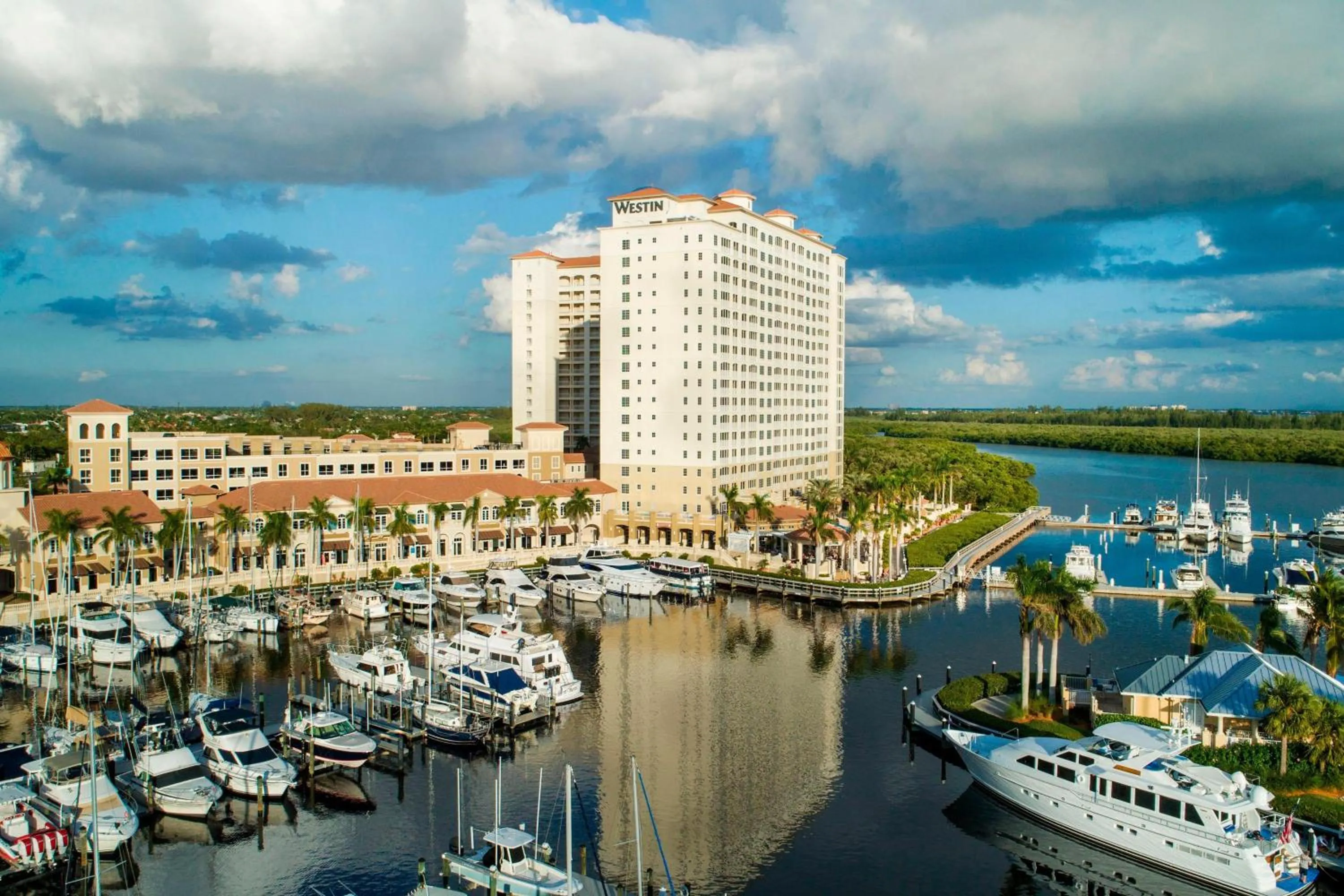 Property building in The Westin Cape Coral Resort at Marina Village