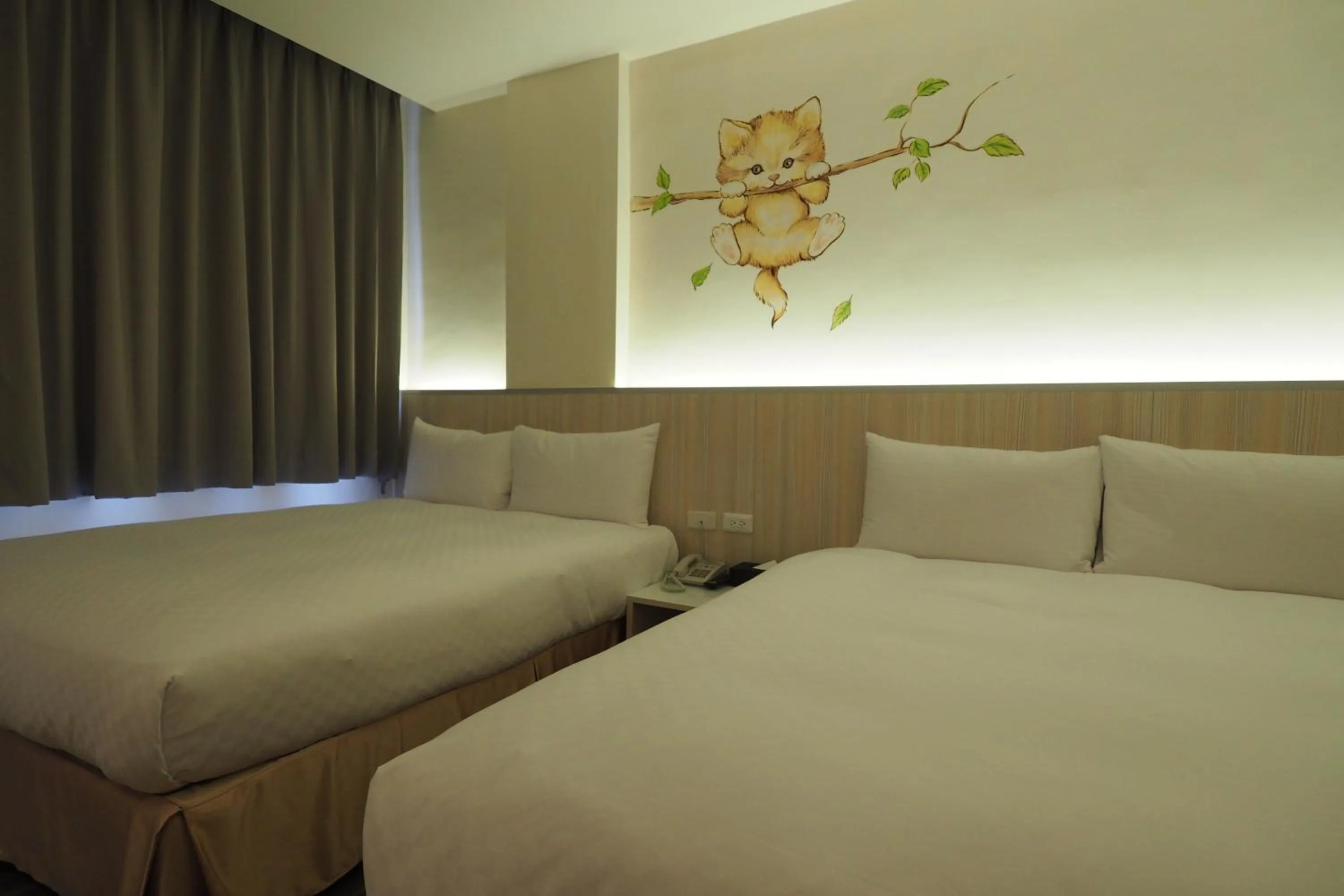 Photo of the whole room, Bed in M Hotel