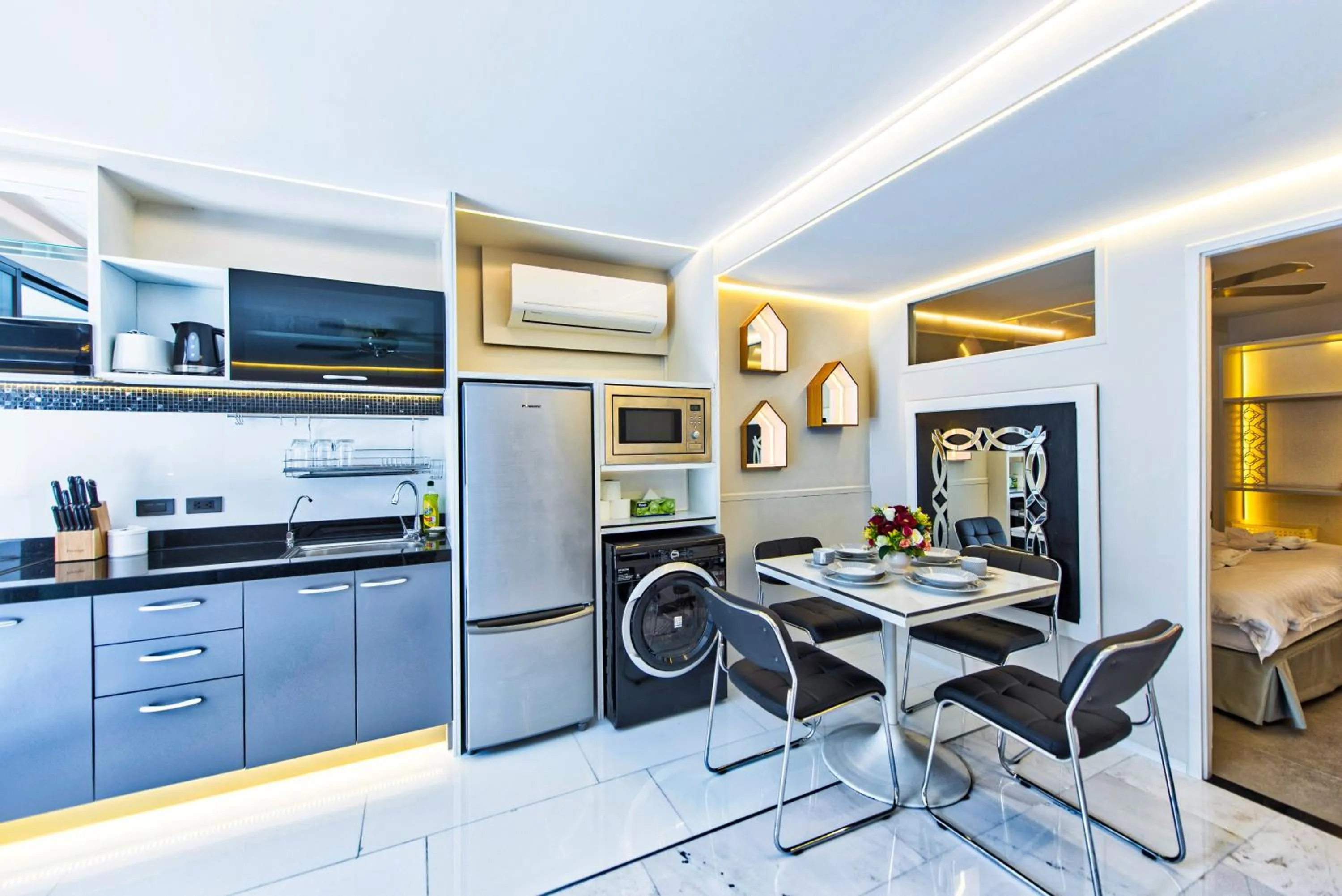 Kitchen or kitchenette in Viengping Mansion