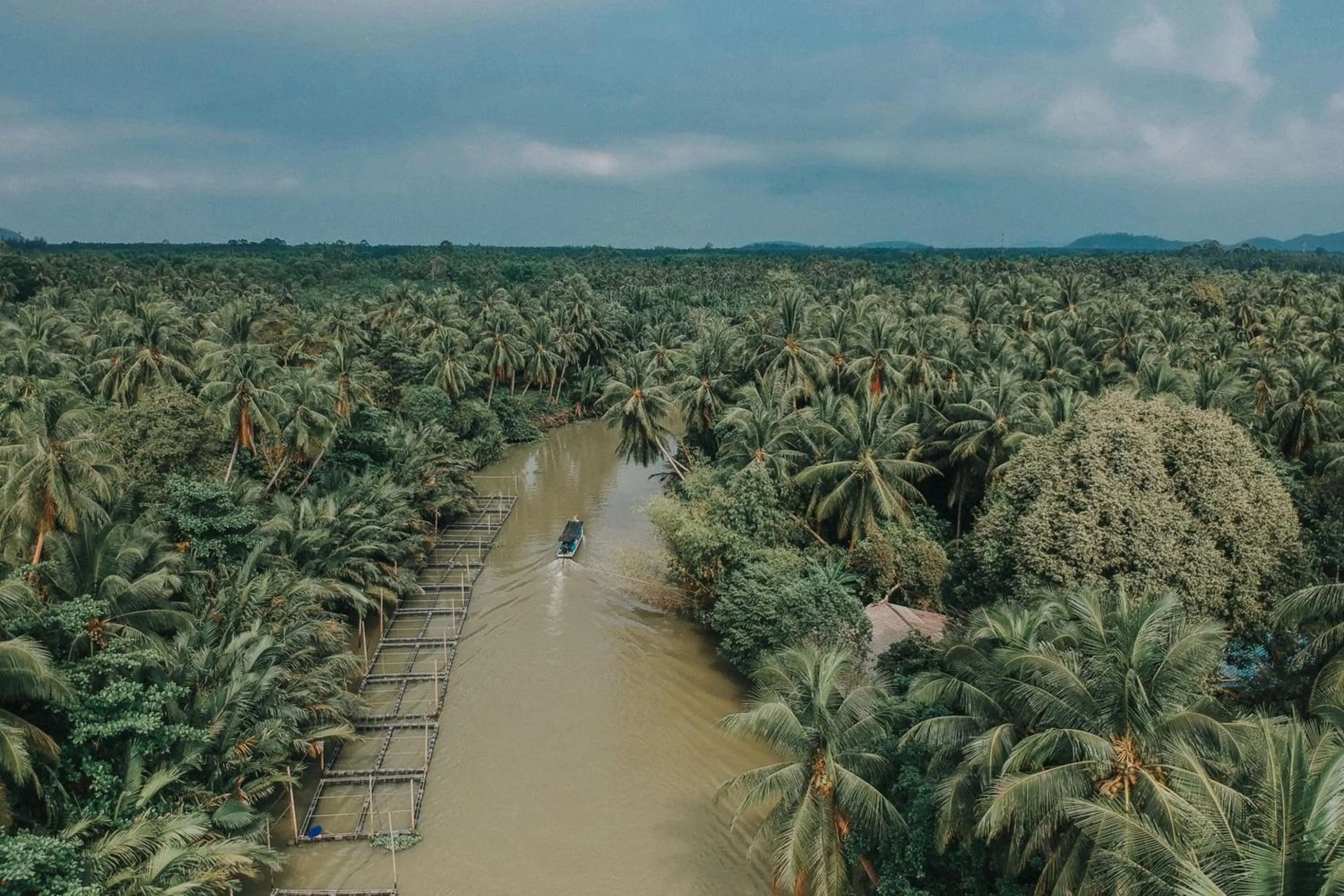 Natural landscape in Villa Varich