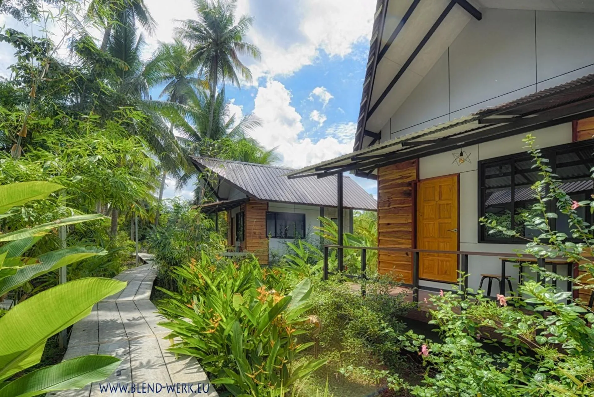 Decorative detail in Villa Varich