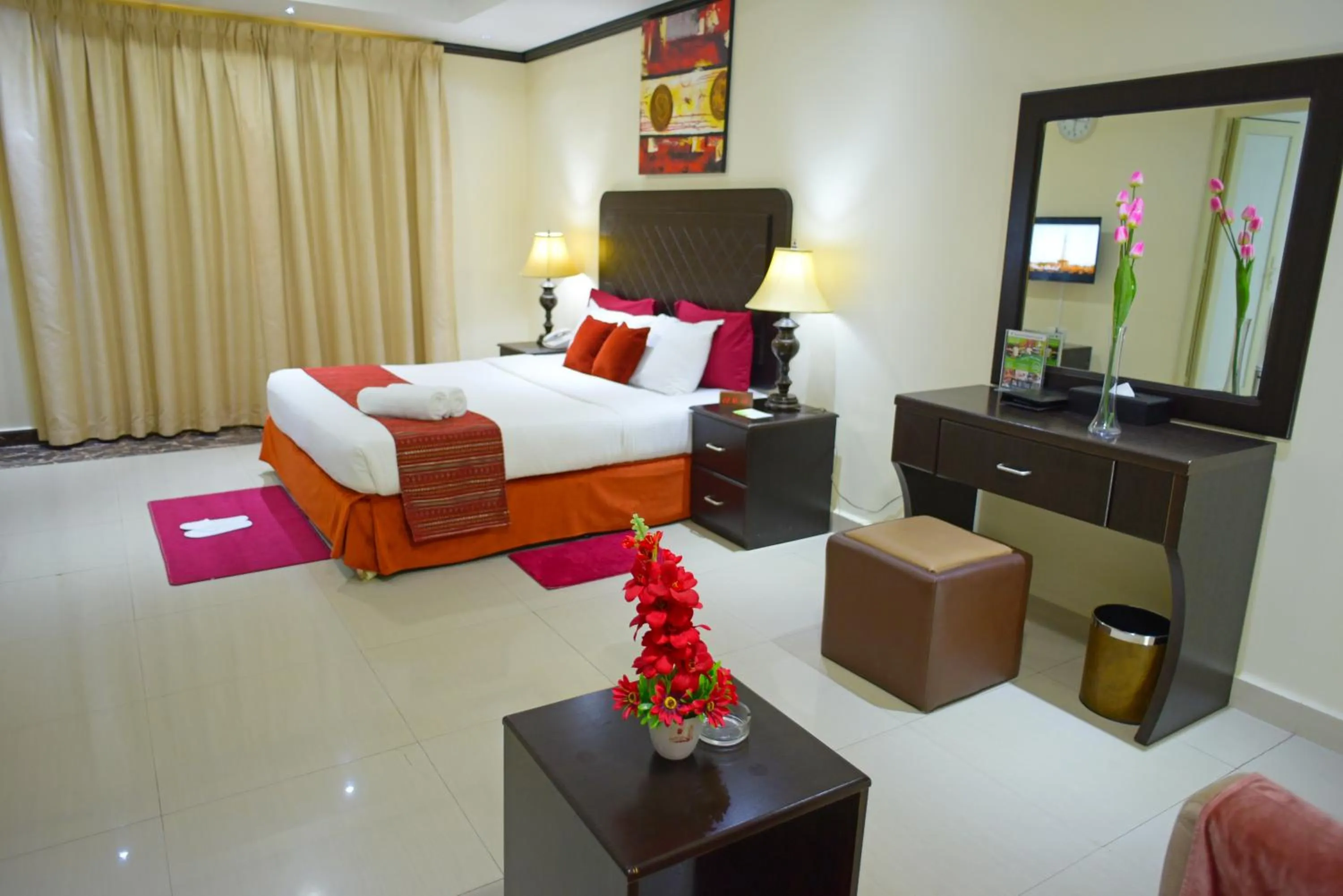Bedroom, Bed in Alain Hotel Ajman