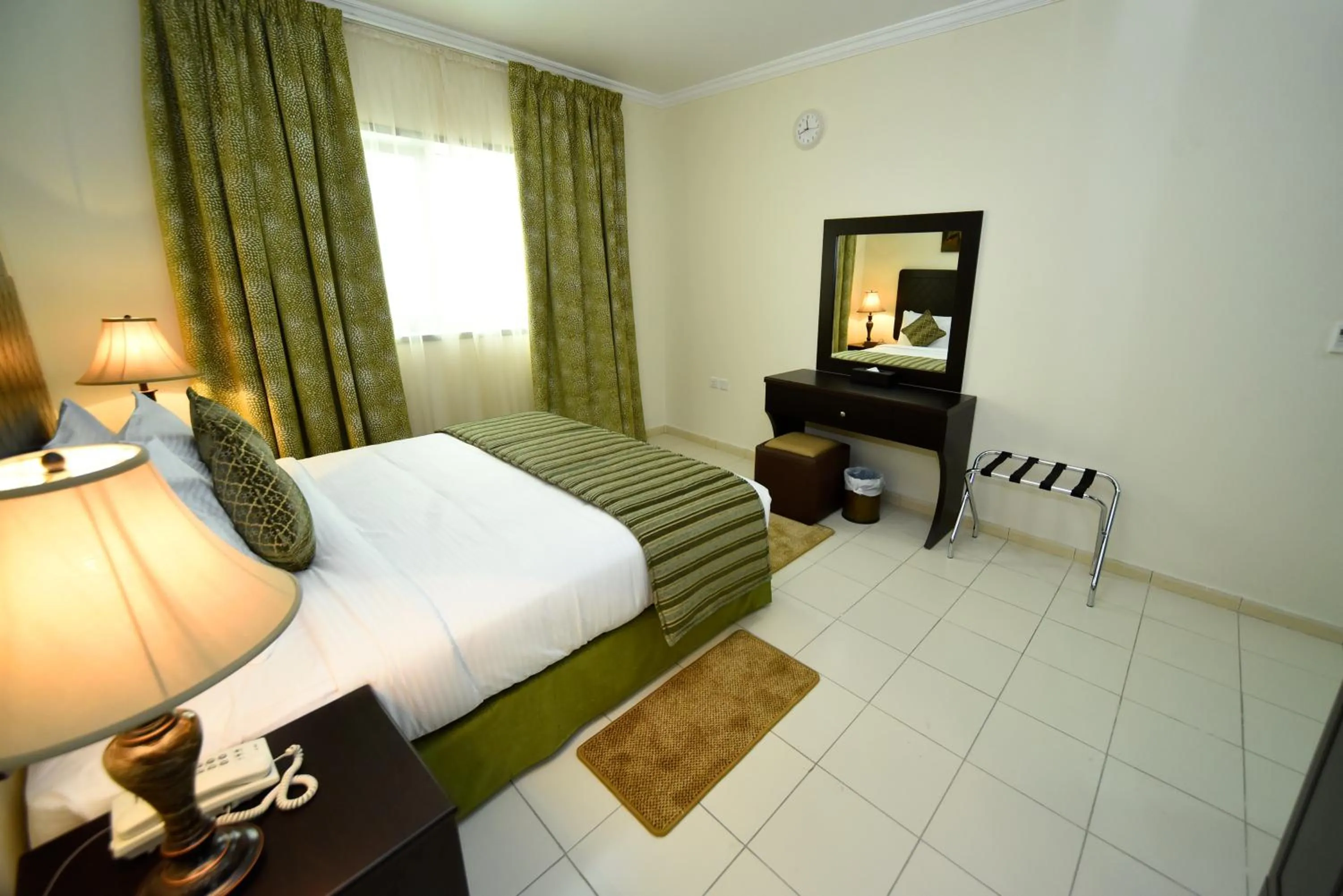 Bed in Alain Hotel Ajman