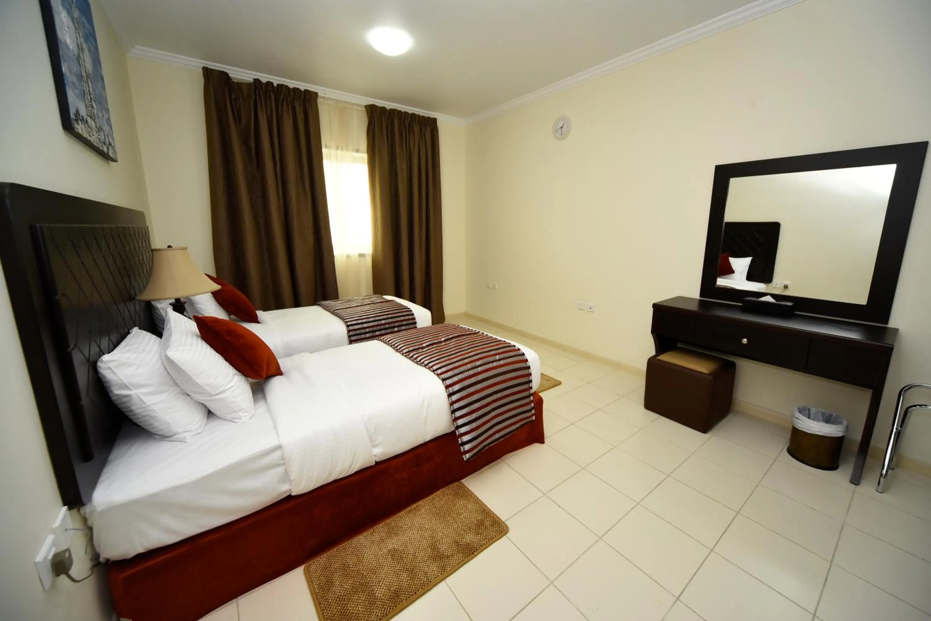 Bed in Alain Hotel Ajman