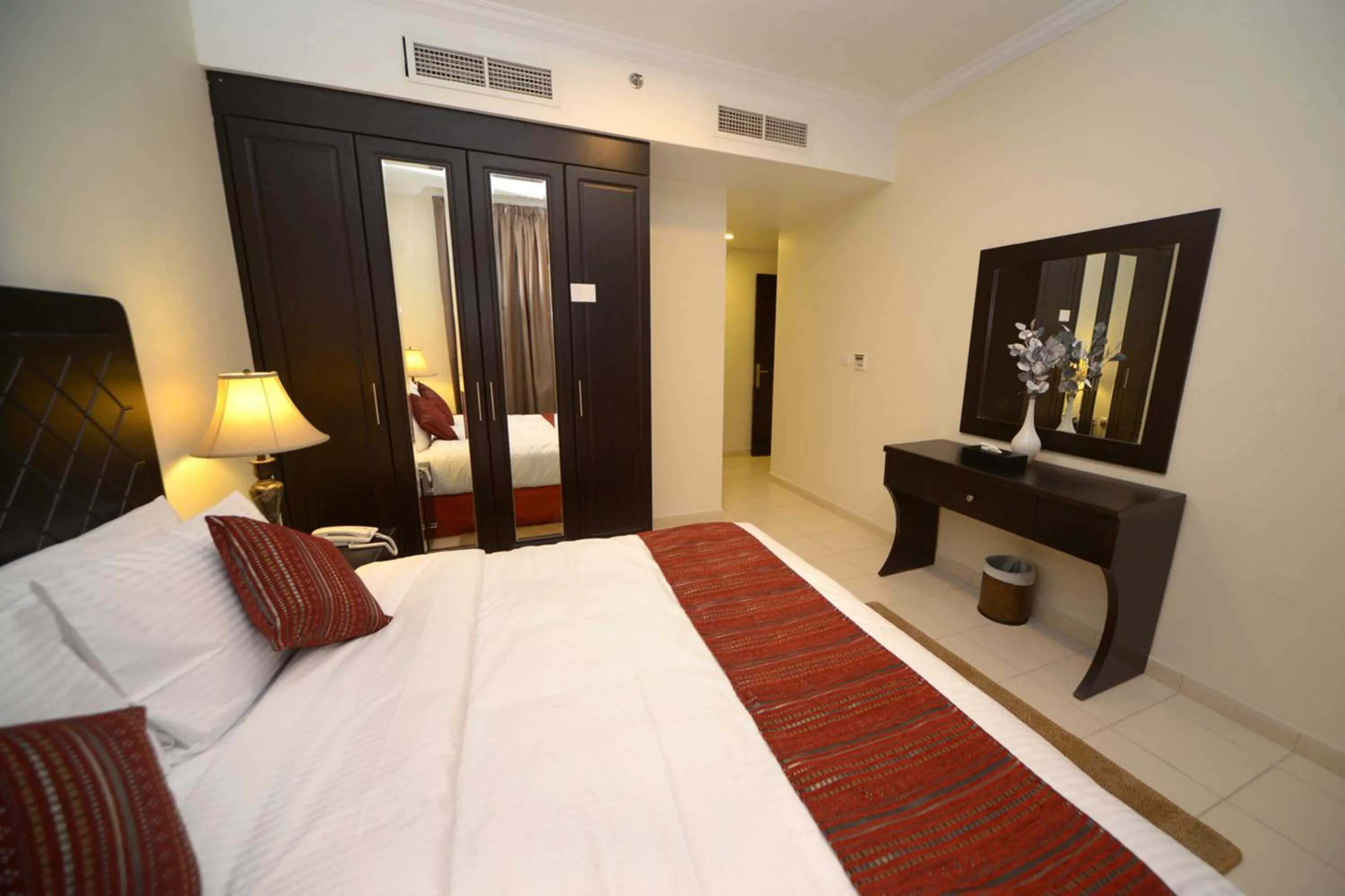Bed in Alain Hotel Ajman