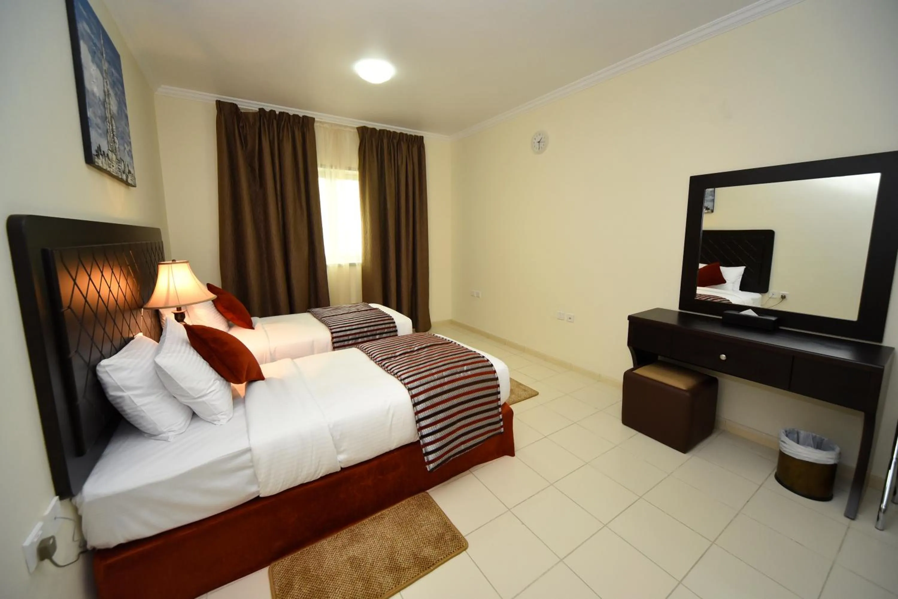 Bed in Alain Hotel Ajman