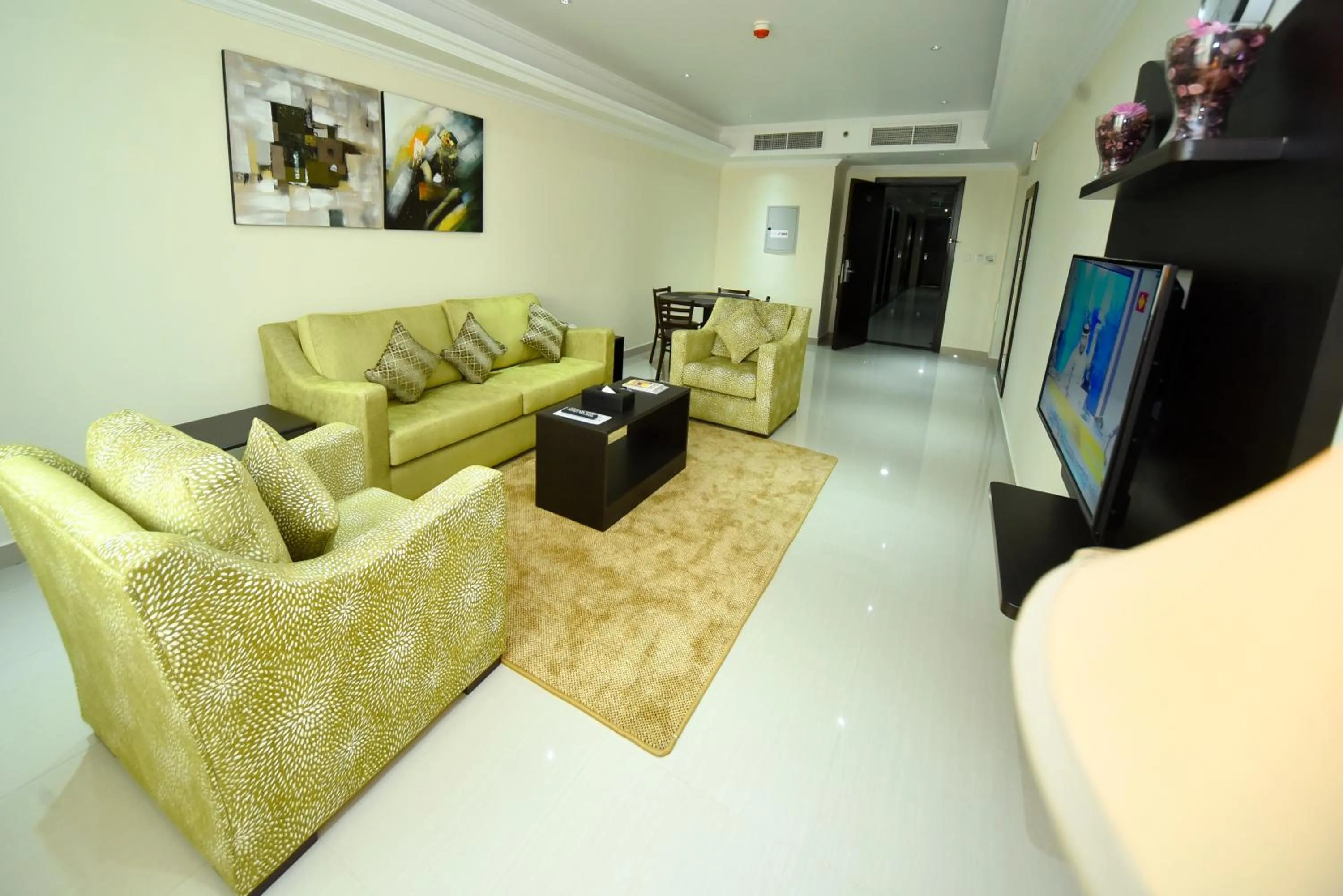 Living room in Alain Hotel Ajman