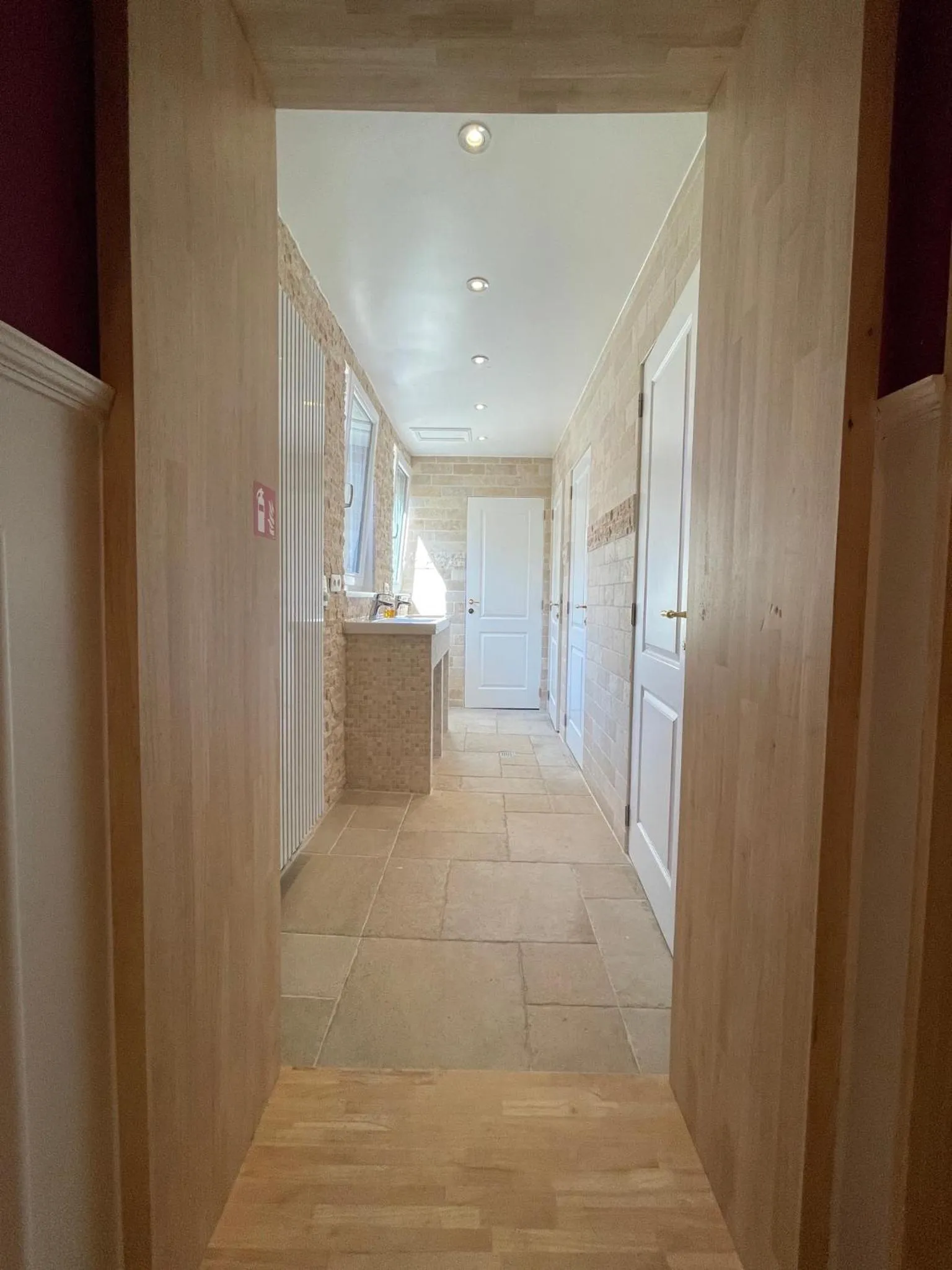 Bathroom in Hostel Lybeer Bruges