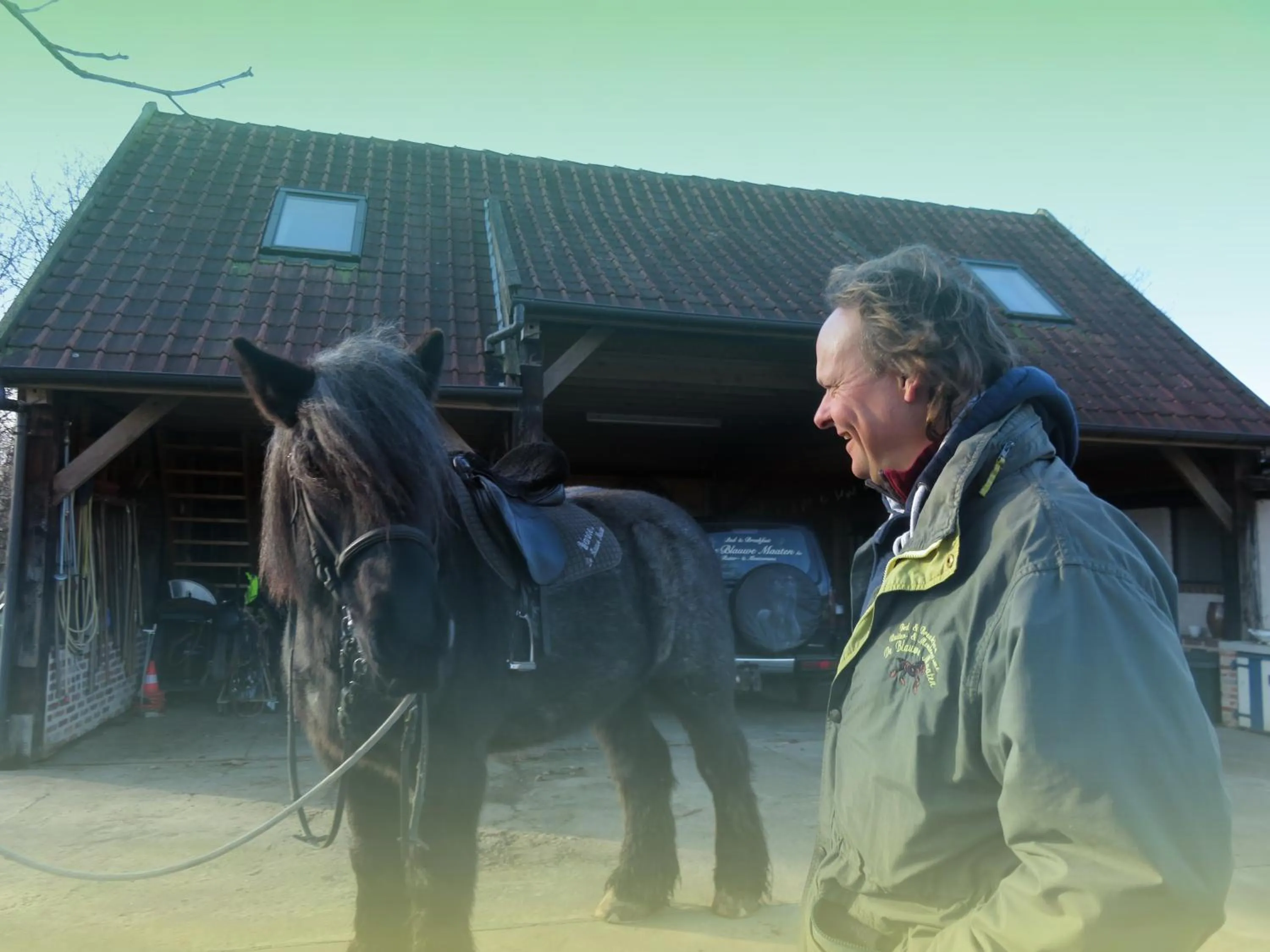 Horse-riding in De Blauwe Maaten