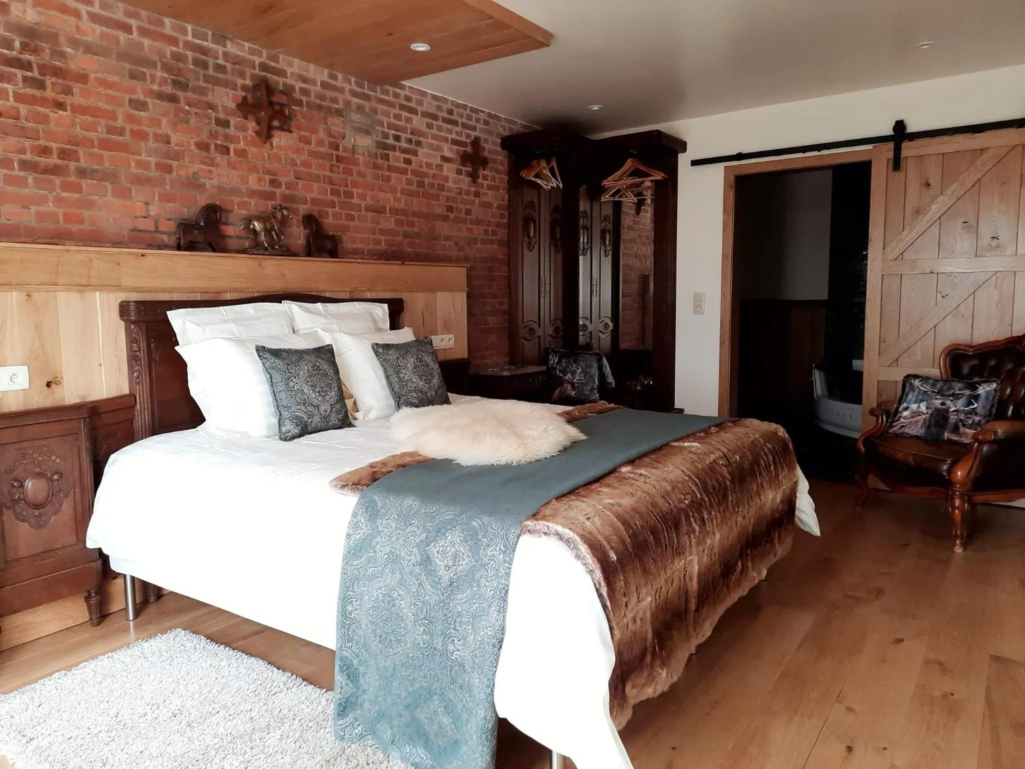 Bed in De Blauwe Maaten