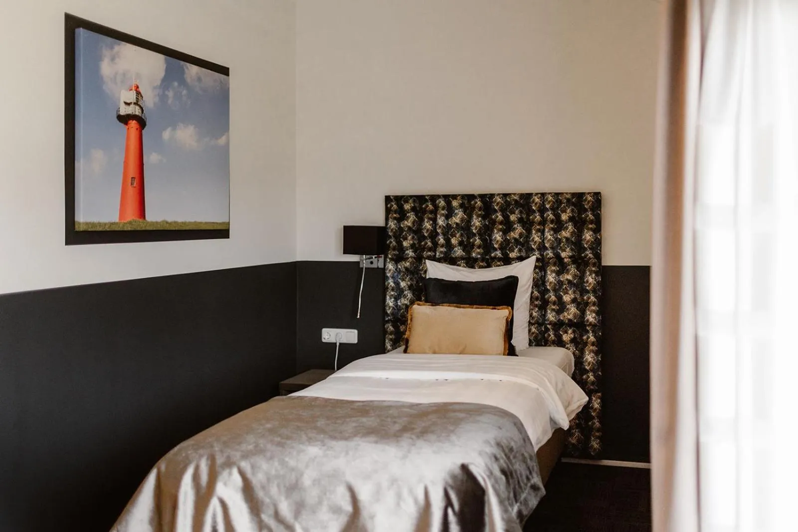 Bed in Hotel Torpedoloods