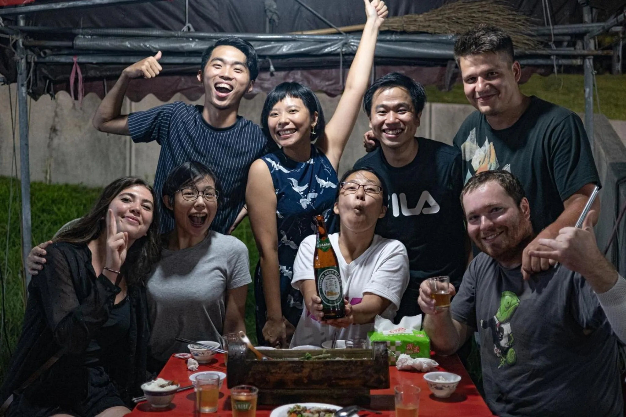 Staff in World Inn 窩二樓小客棧民宿